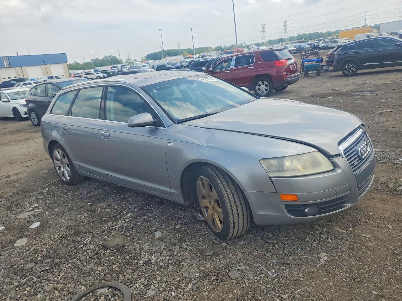 2006 Audi A6 Avant Quattro Серебряный vin: WAUKG74F86N068941