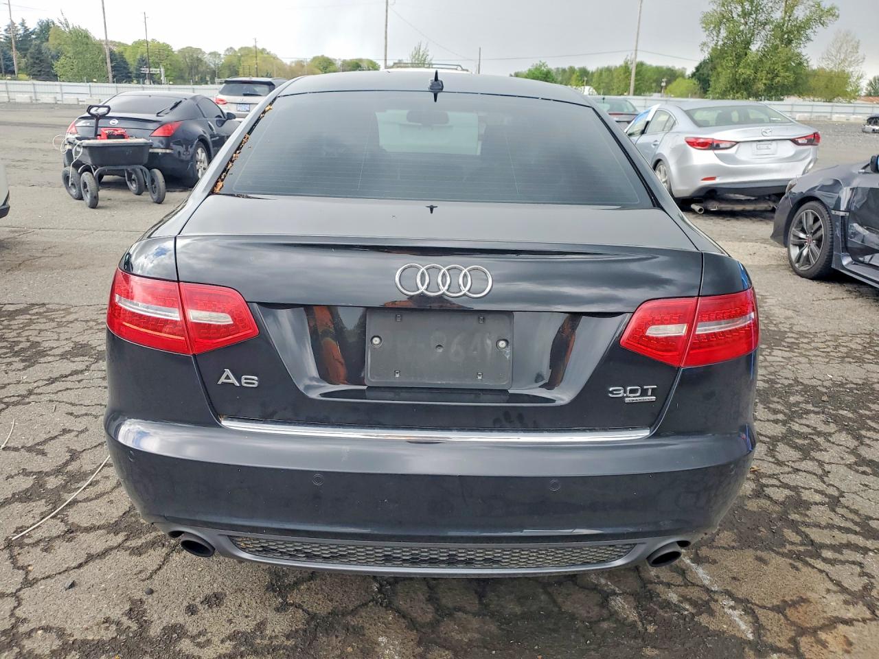 2011 Audi A6 Prestige Black vin: WAUKGAFB1BN043770