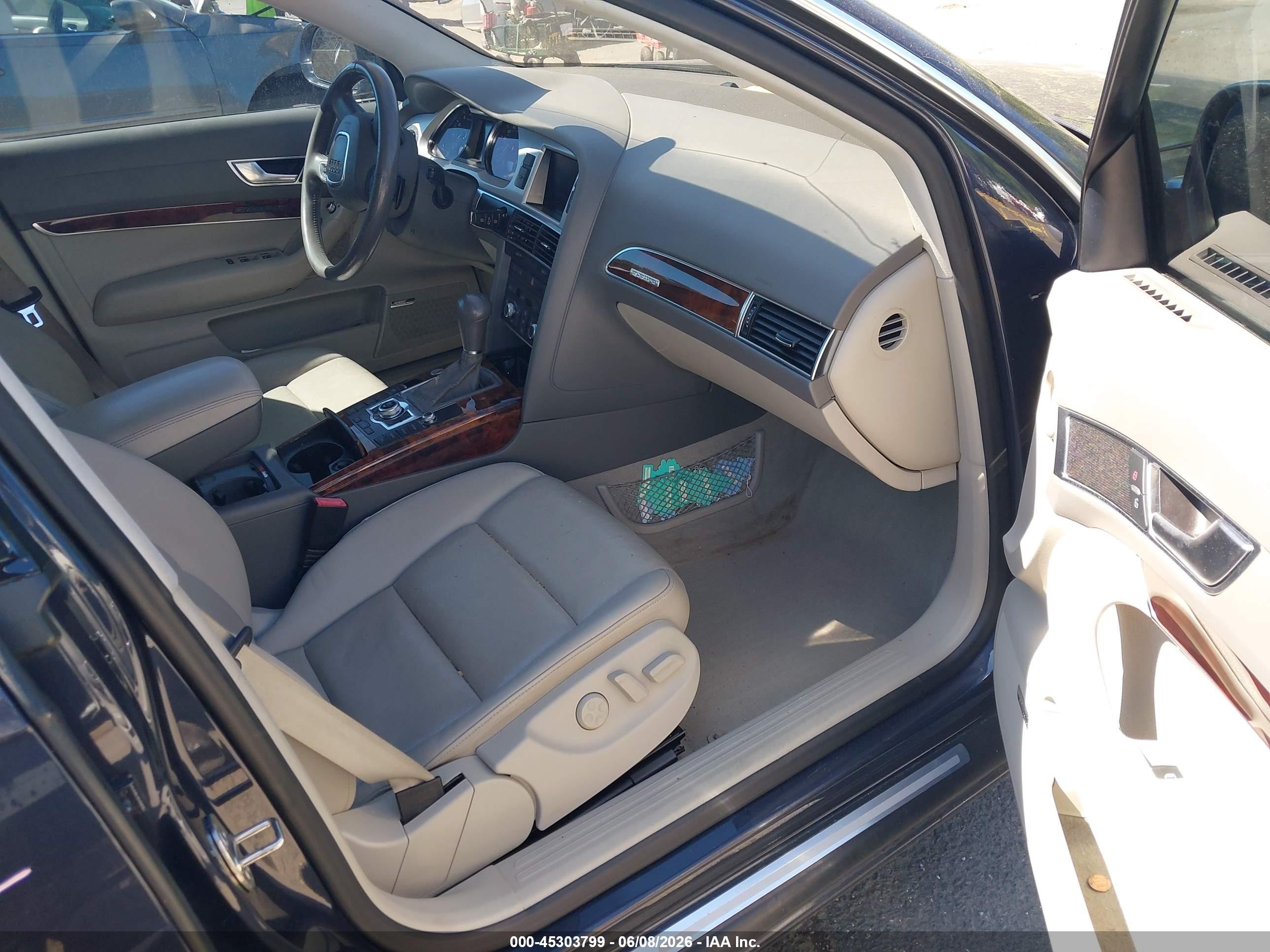 2011 Audi A6 3.0 Premium Синий vin: WAUKGAFB1BN045003
