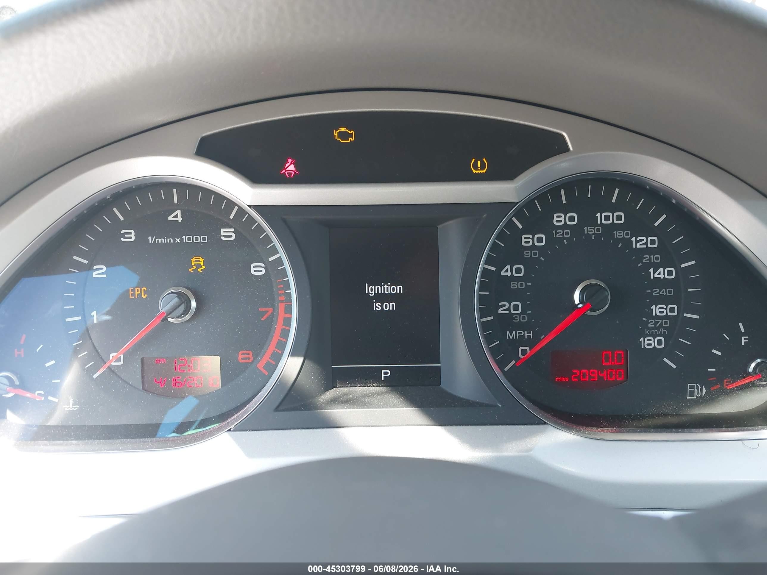 2011 Audi A6 3.0 Premium Синий vin: WAUKGAFB1BN045003