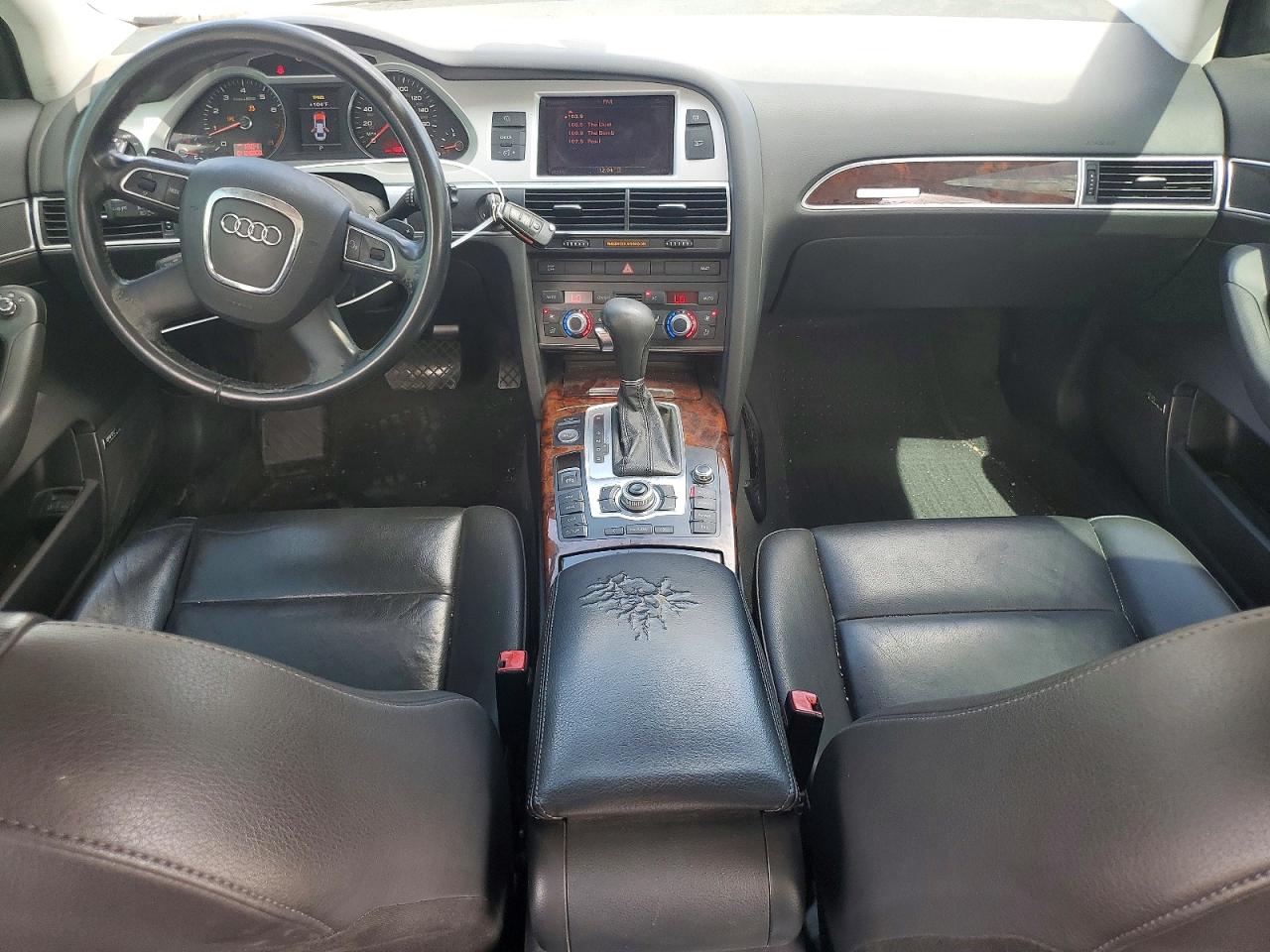 2010 Audi A6 Black vin: WAUKGAFB2AN066439