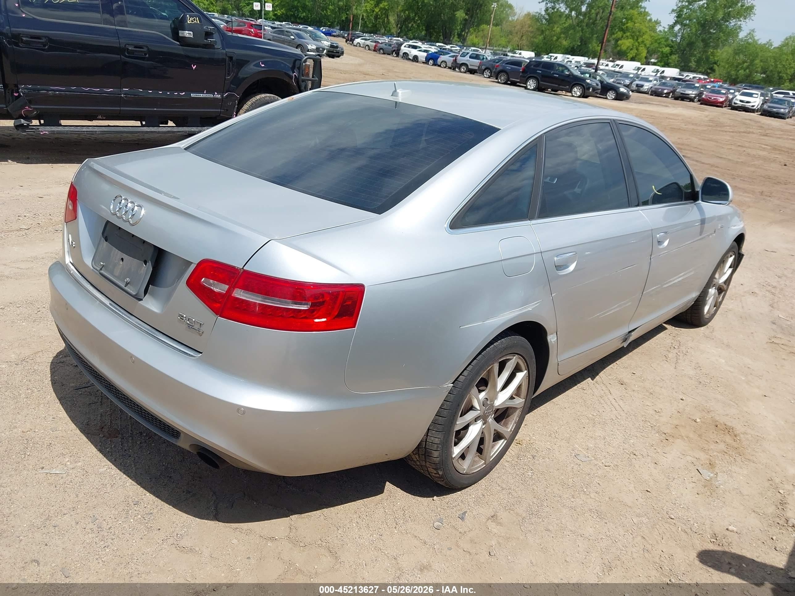 2011 Audi A6 3.0 Premium Silver vin: WAUKGAFB2BN023253