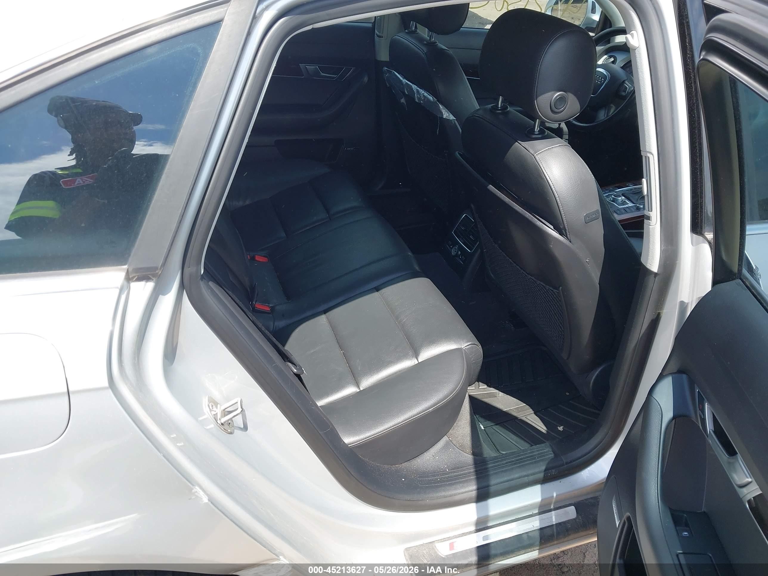 2011 Audi A6 3.0 Premium Silver vin: WAUKGAFB2BN023253
