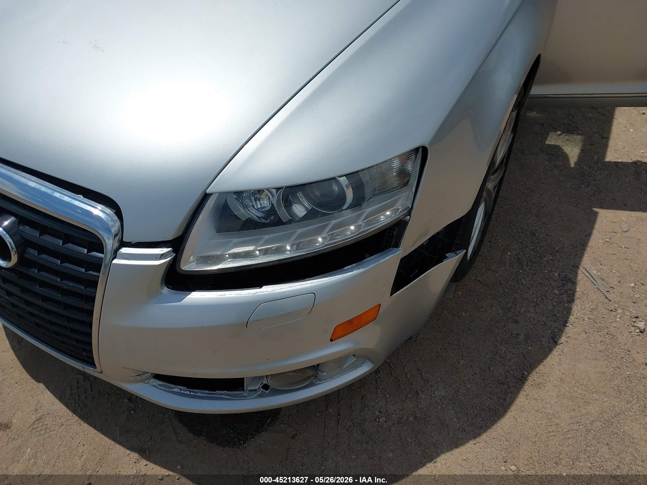 2011 Audi A6 3.0 Premium Silver vin: WAUKGAFB2BN023253