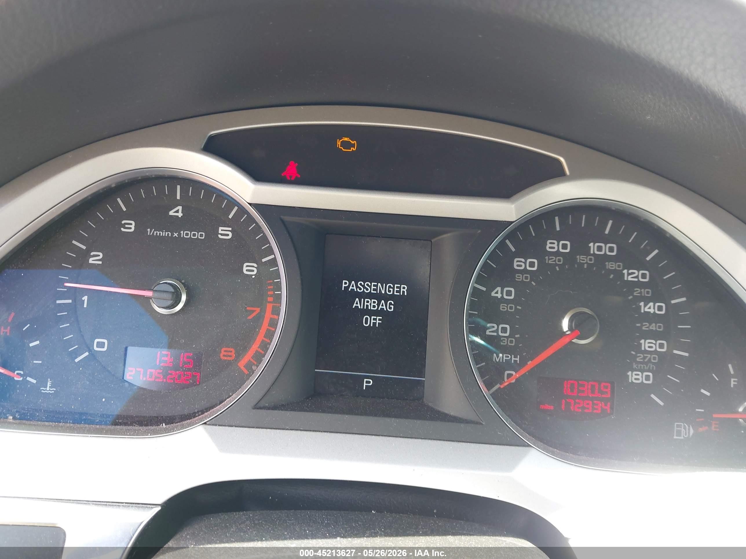 2011 Audi A6 3.0 Premium Silver vin: WAUKGAFB2BN023253