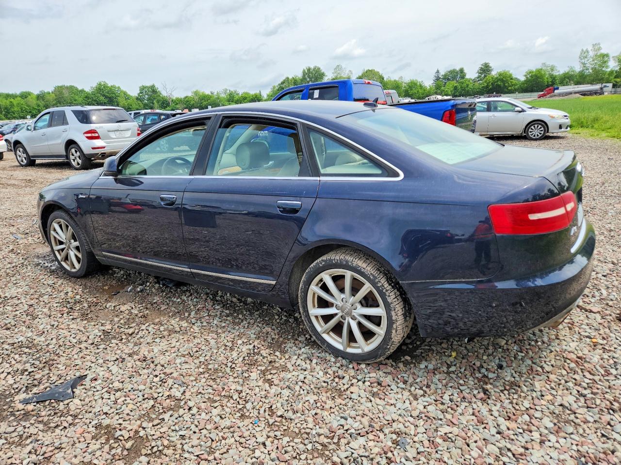 2011 Audi A6 Prestige Blue vin: WAUKGAFB2BN044636
