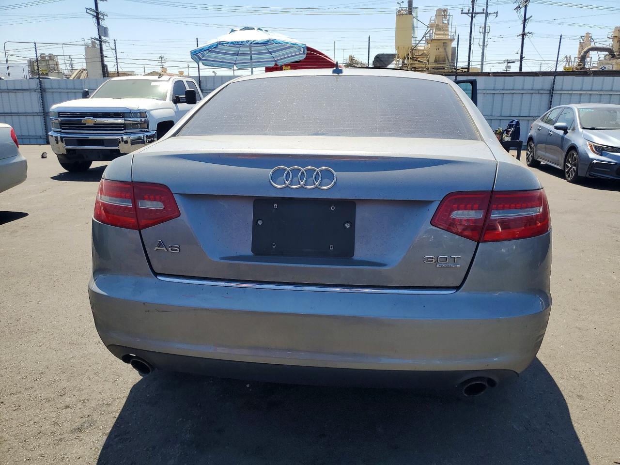 2010 Audi A6 Prestige Серебряный vin: WAUKGAFB3AN026158