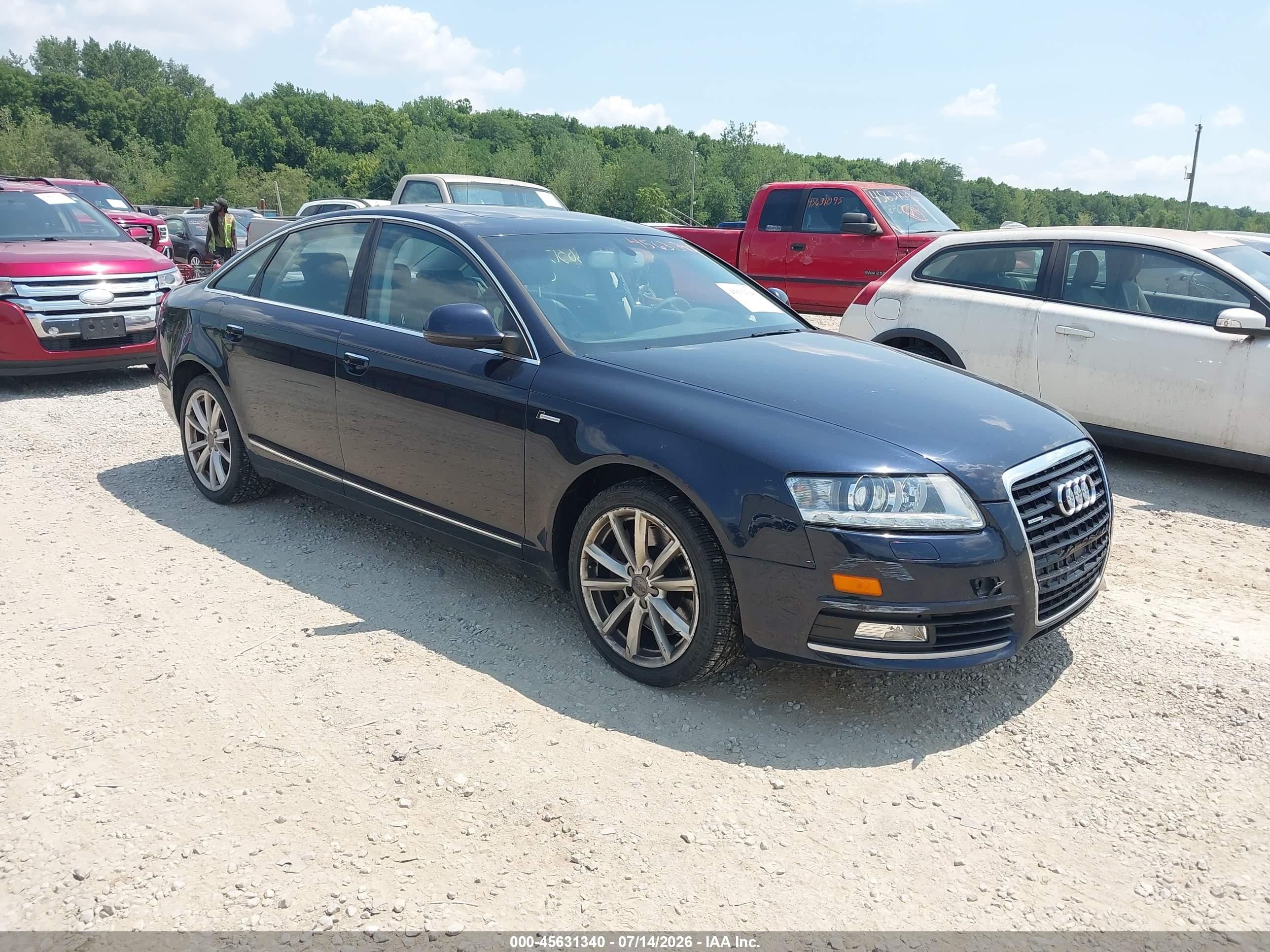 2010 Audi A6 3.0 Premium Blue vin: WAUKGAFB4AN008011