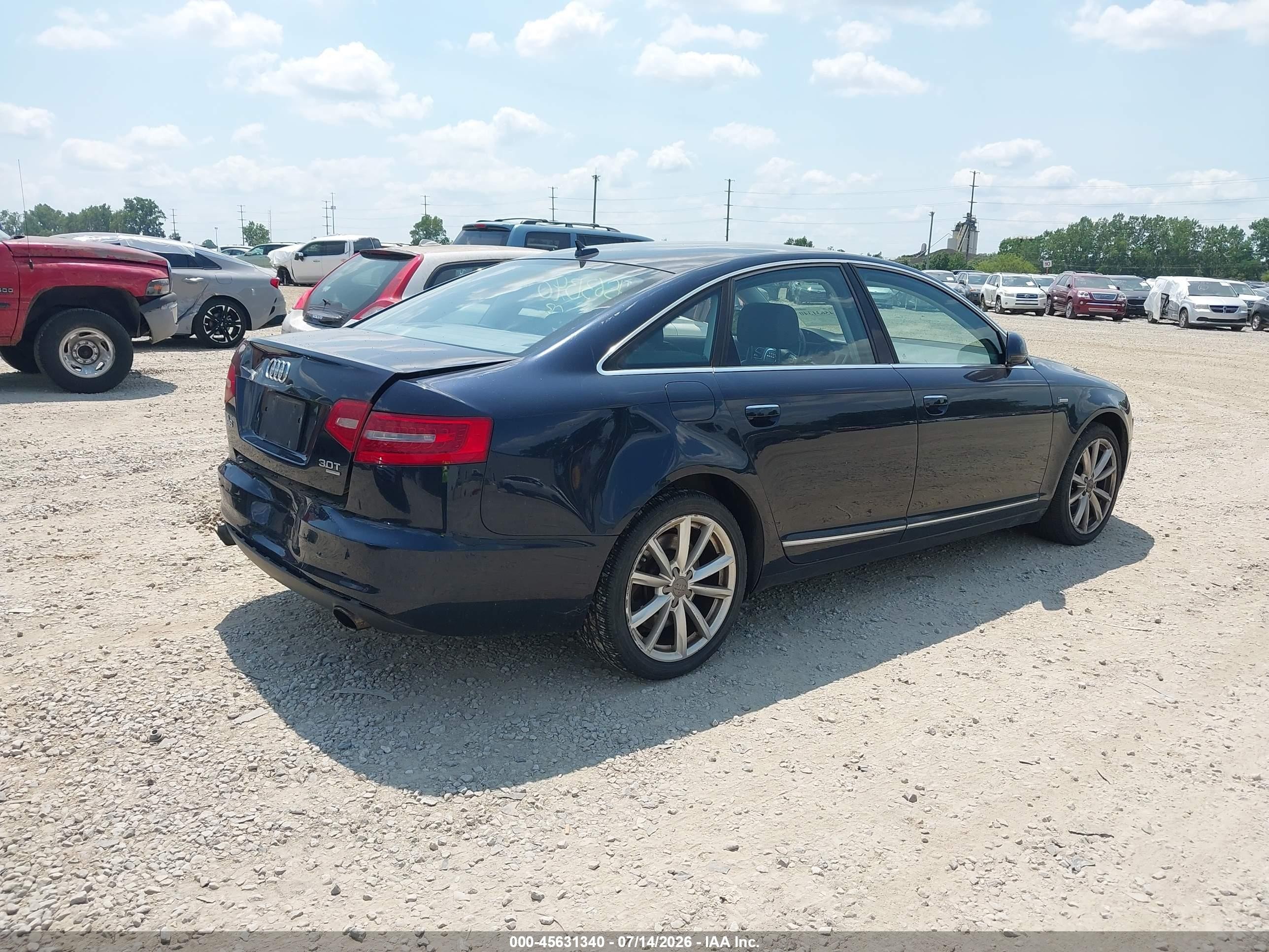 2010 Audi A6 3.0 Premium Blue vin: WAUKGAFB4AN008011
