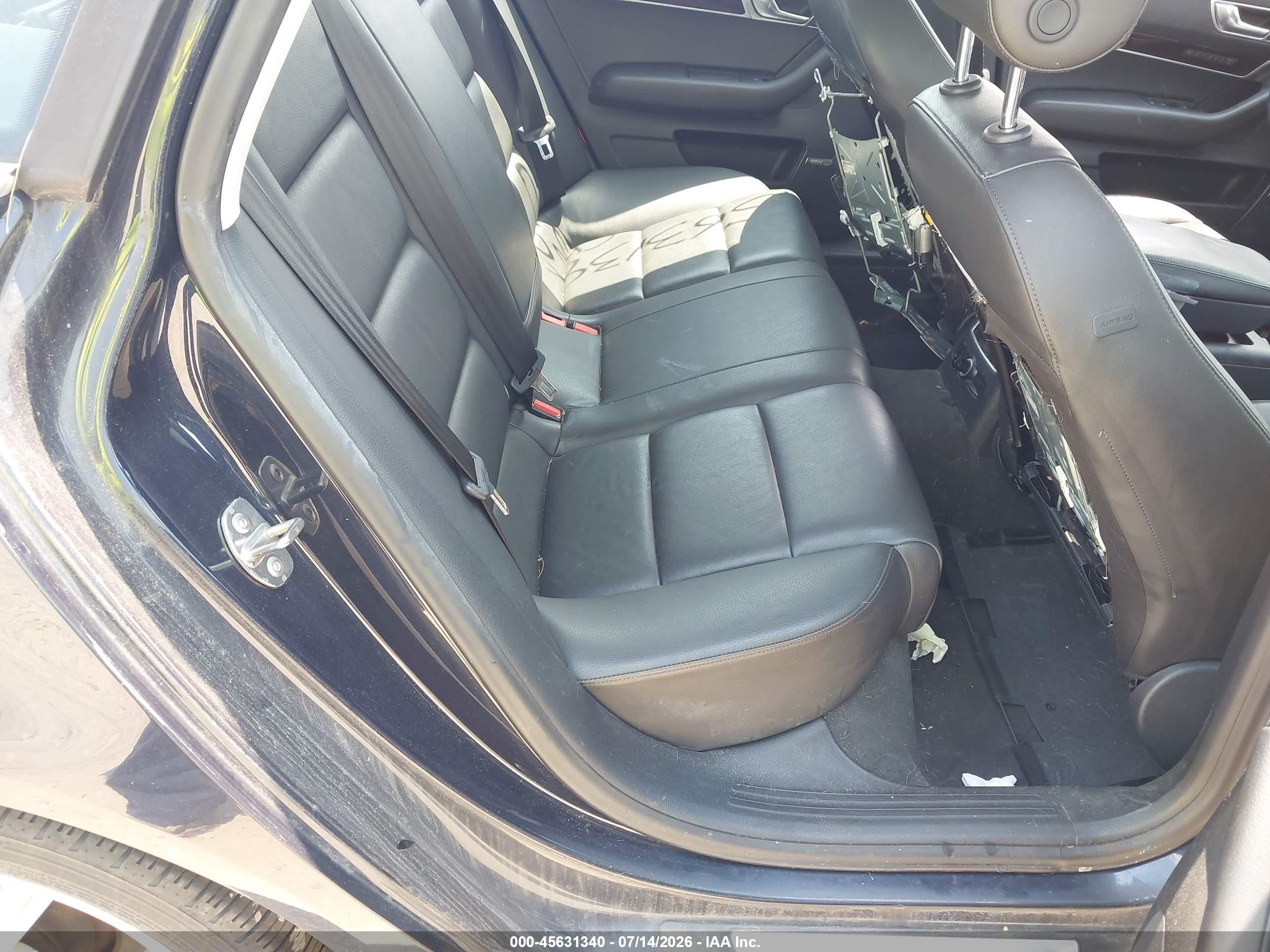 2010 Audi A6 3.0 Premium Blue vin: WAUKGAFB4AN008011