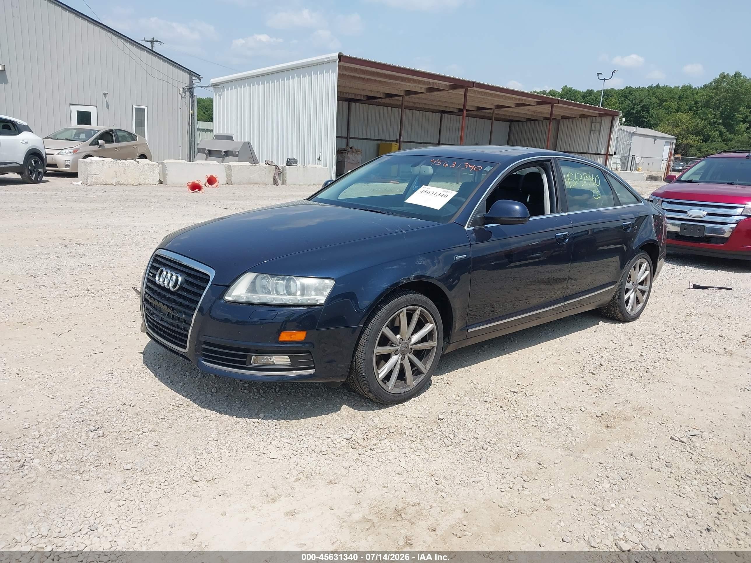 2010 Audi A6 3.0 Premium Blue vin: WAUKGAFB4AN008011