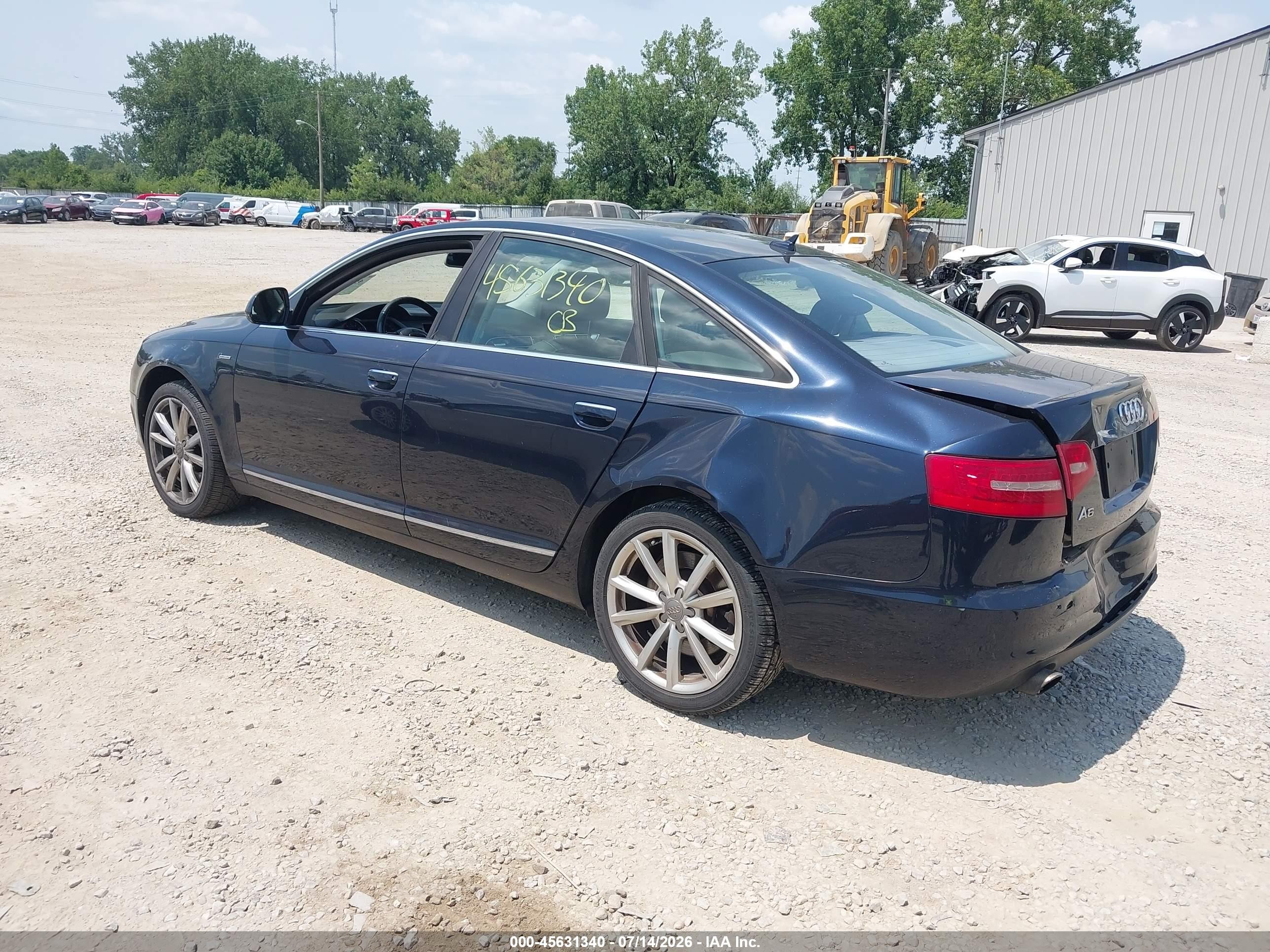 2010 Audi A6 3.0 Premium Blue vin: WAUKGAFB4AN008011
