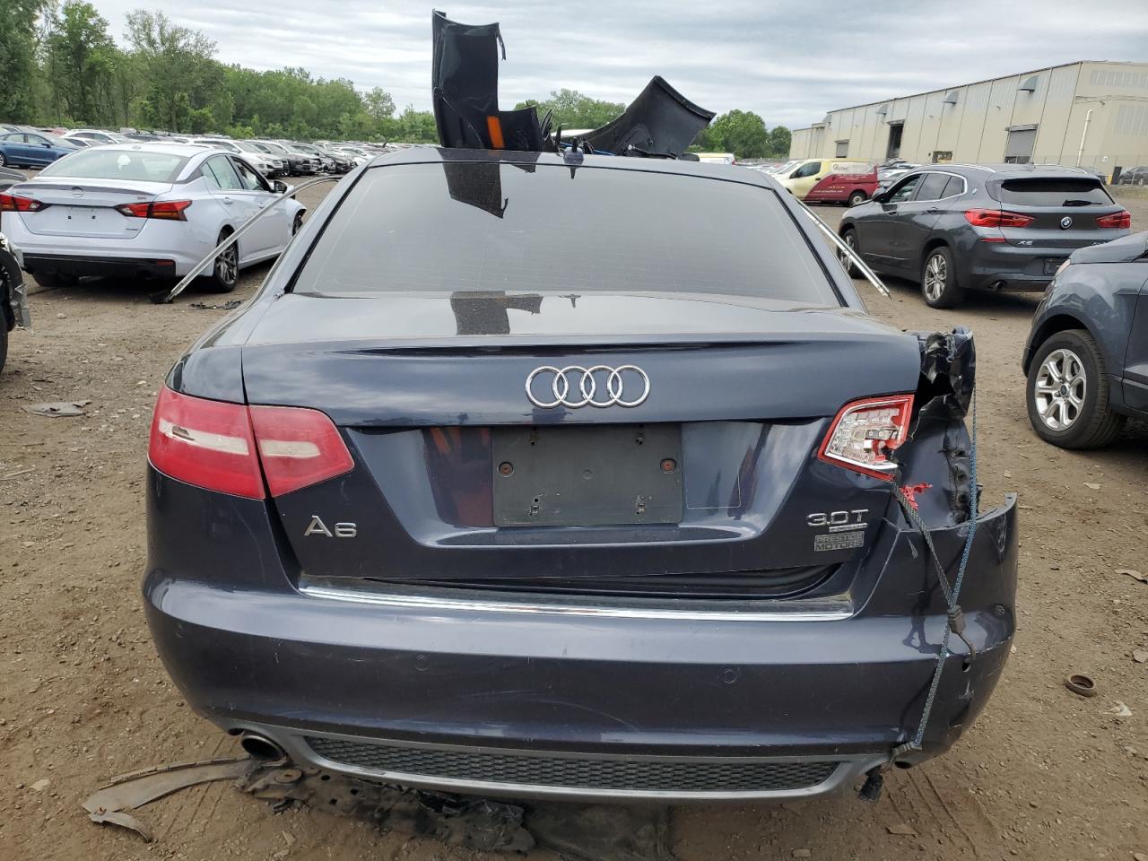 2011 Audi A6 Prestige Blue vin: WAUKGAFB4BN011895