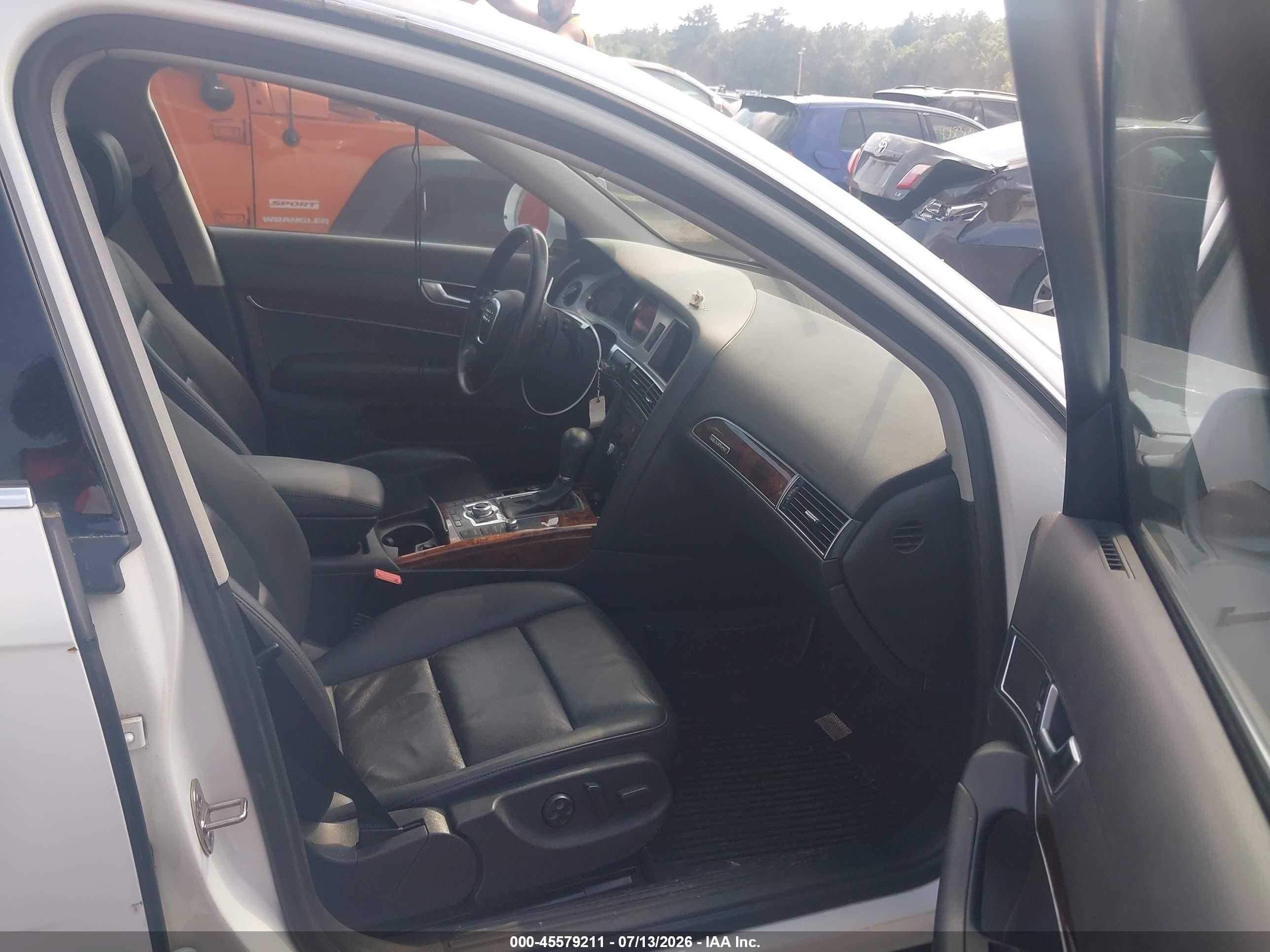 2010 Audi A6 3.0 Premium White vin: WAUKGAFB5AN076401