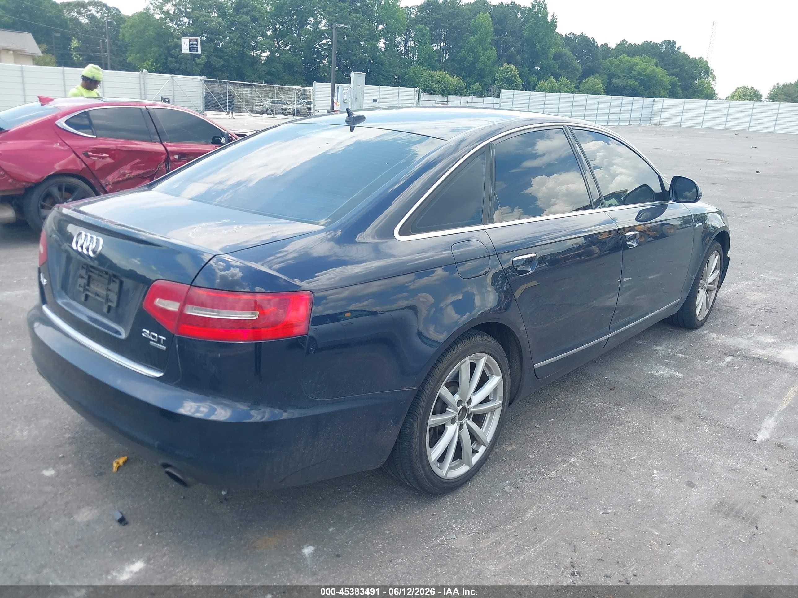2010 Audi A6 3.0 Premium Blue vin: WAUKGAFB6AN019270