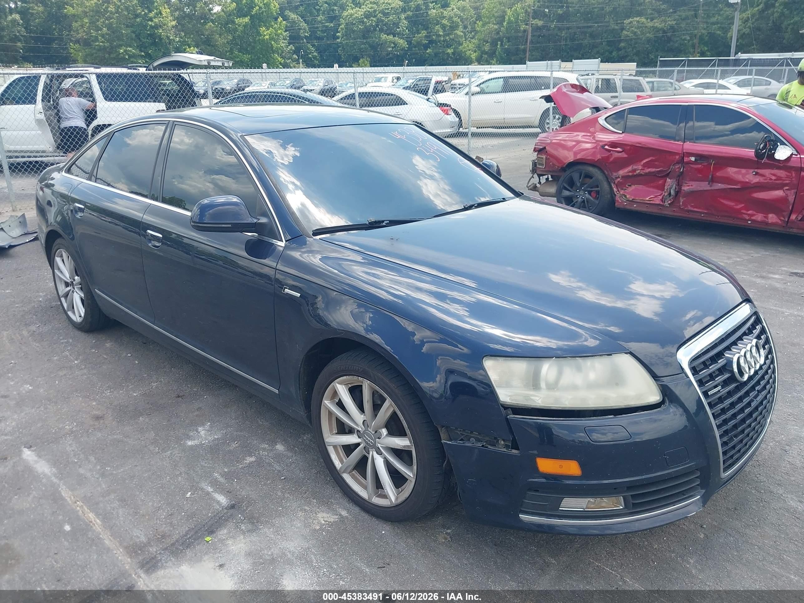 2010 Audi A6 3.0 Premium Blue vin: WAUKGAFB6AN019270