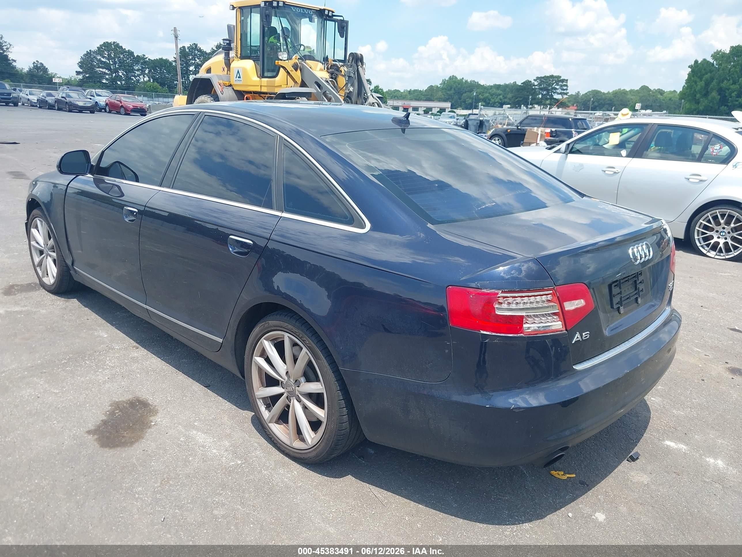 2010 Audi A6 3.0 Premium Blue vin: WAUKGAFB6AN019270