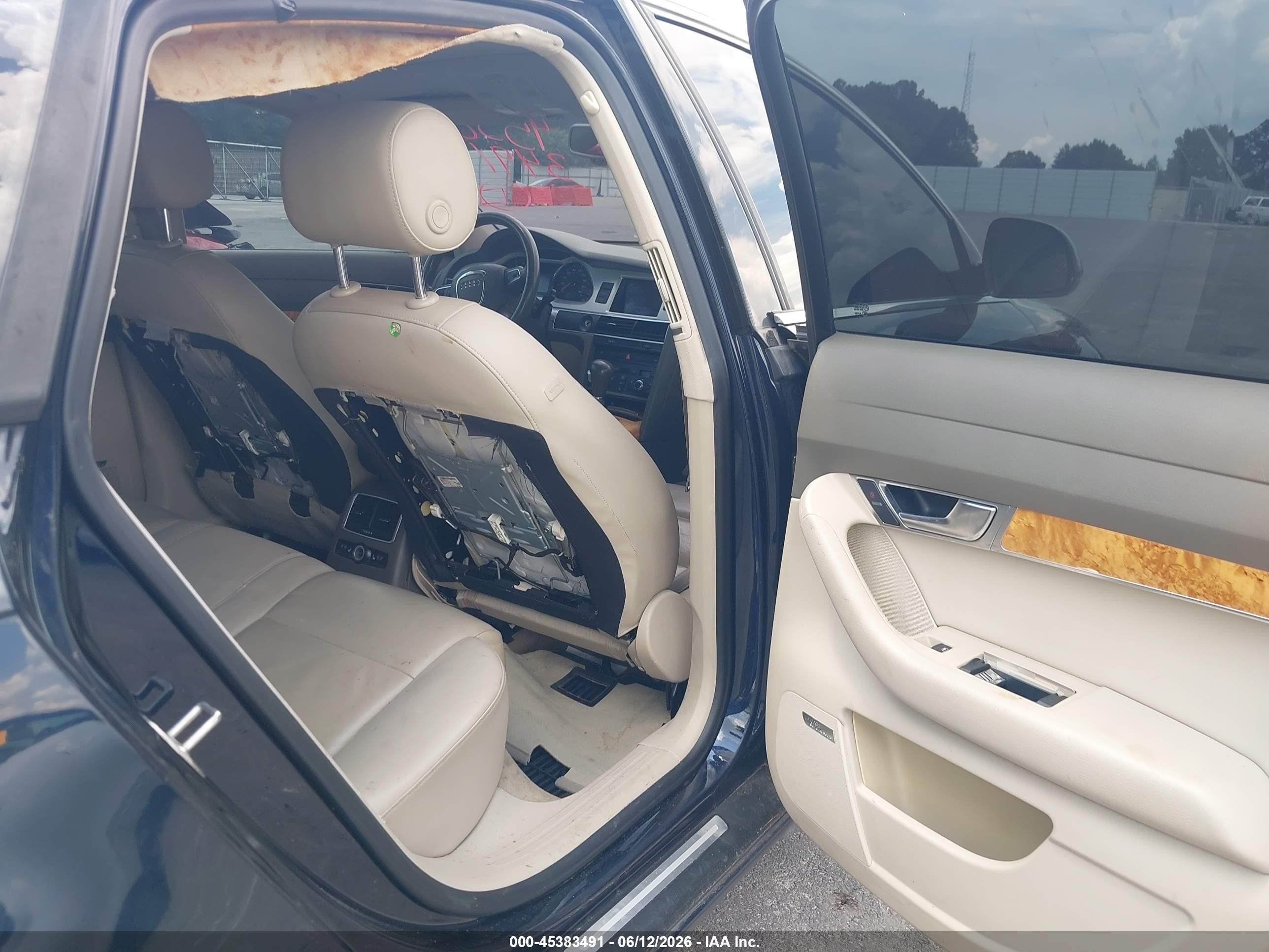2010 Audi A6 3.0 Premium Blue vin: WAUKGAFB6AN019270