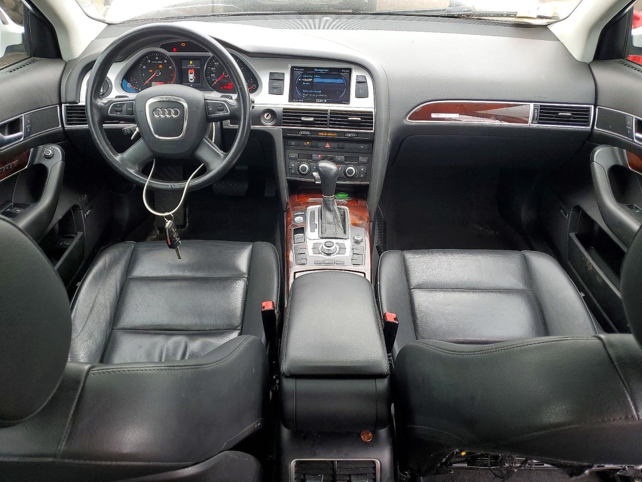 2011 Audi A6 Prestige Белый vin: WAUKGAFB6BN045109