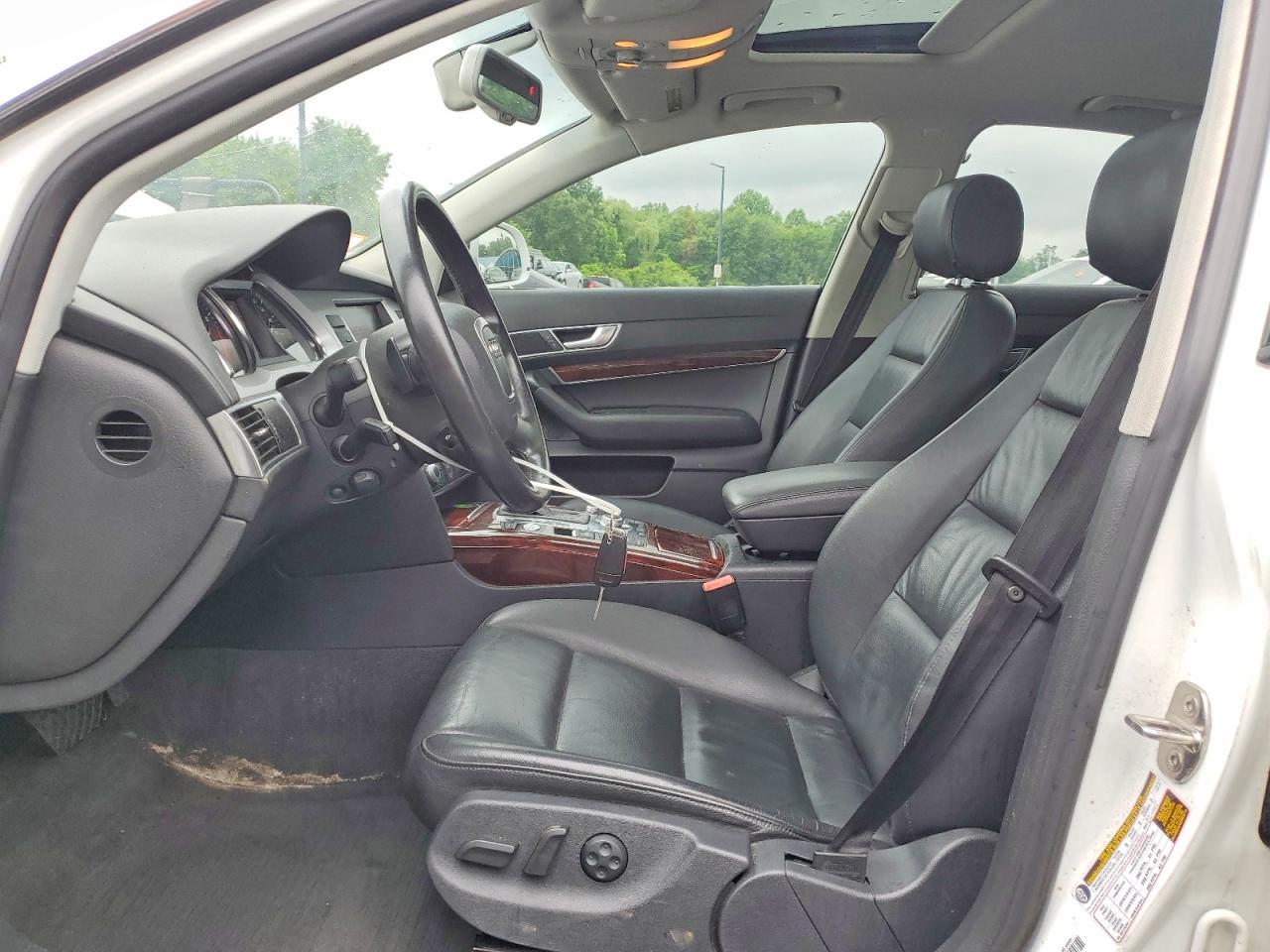 2011 Audi A6 Prestige Белый vin: WAUKGAFB6BN045109
