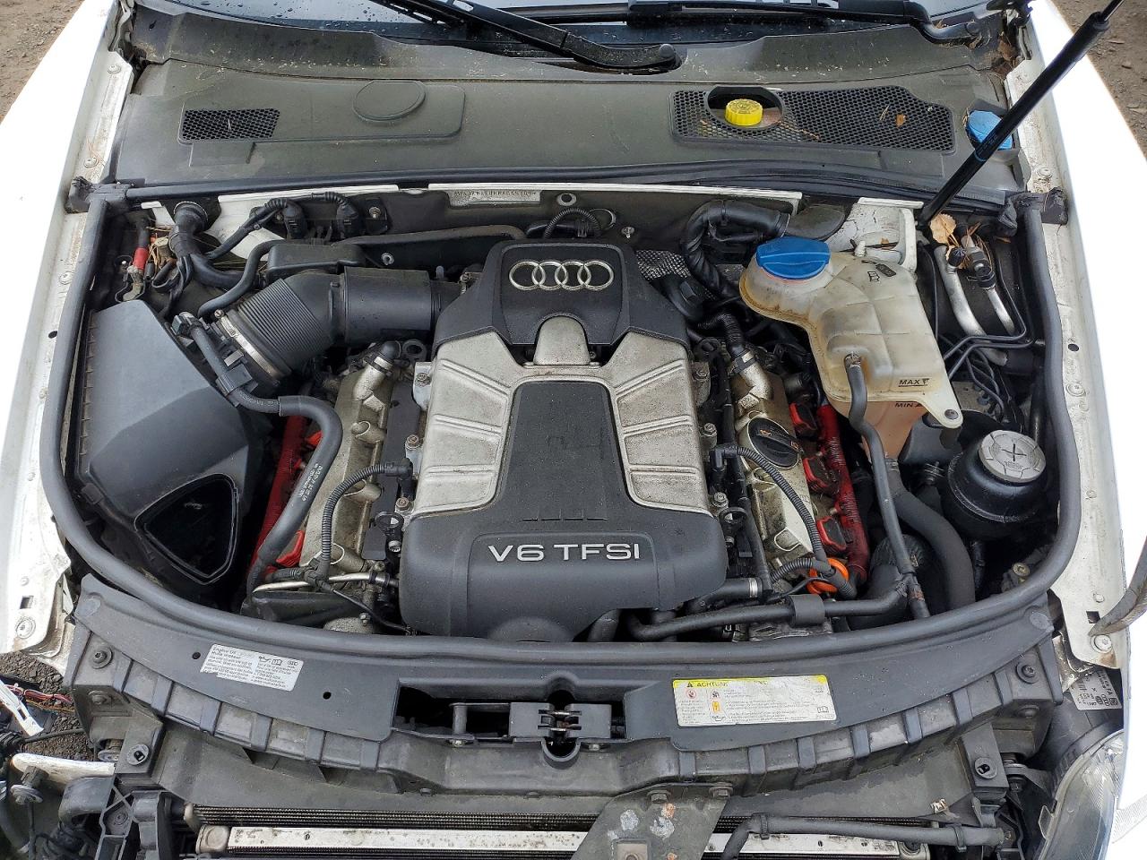2011 Audi A6 Prestige Белый vin: WAUKGAFB6BN045109