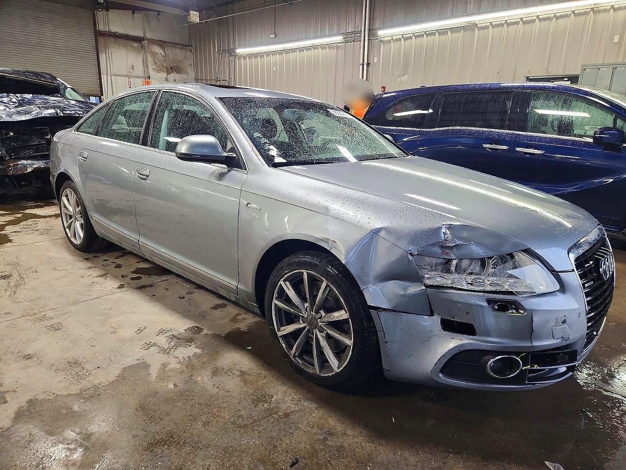 2011 Audi A6 Prestige Silver vin: WAUKGAFB6BN063755