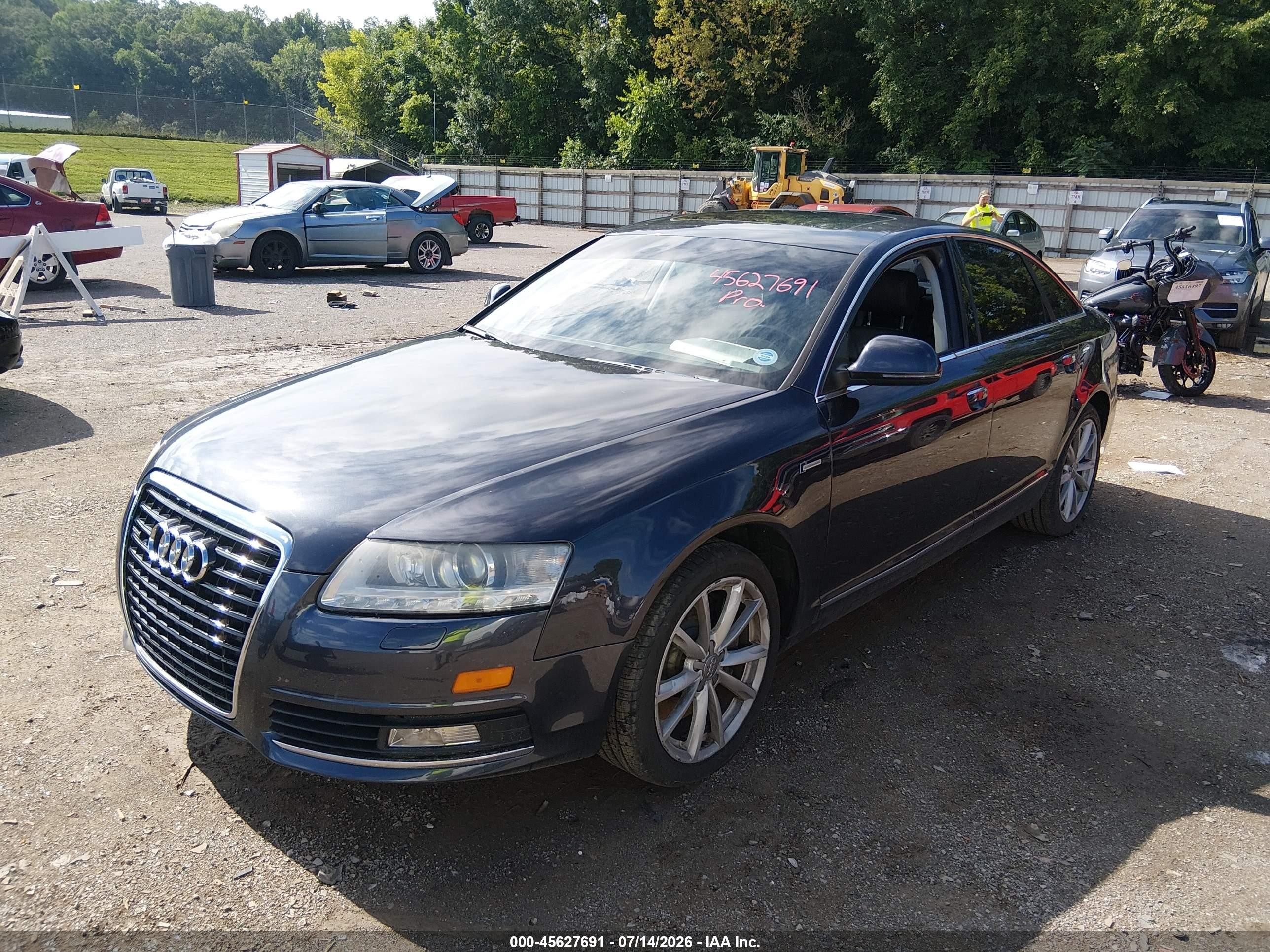 2010 Audi A6 3.0 Premium Silver vin: WAUKGAFB8AN023126