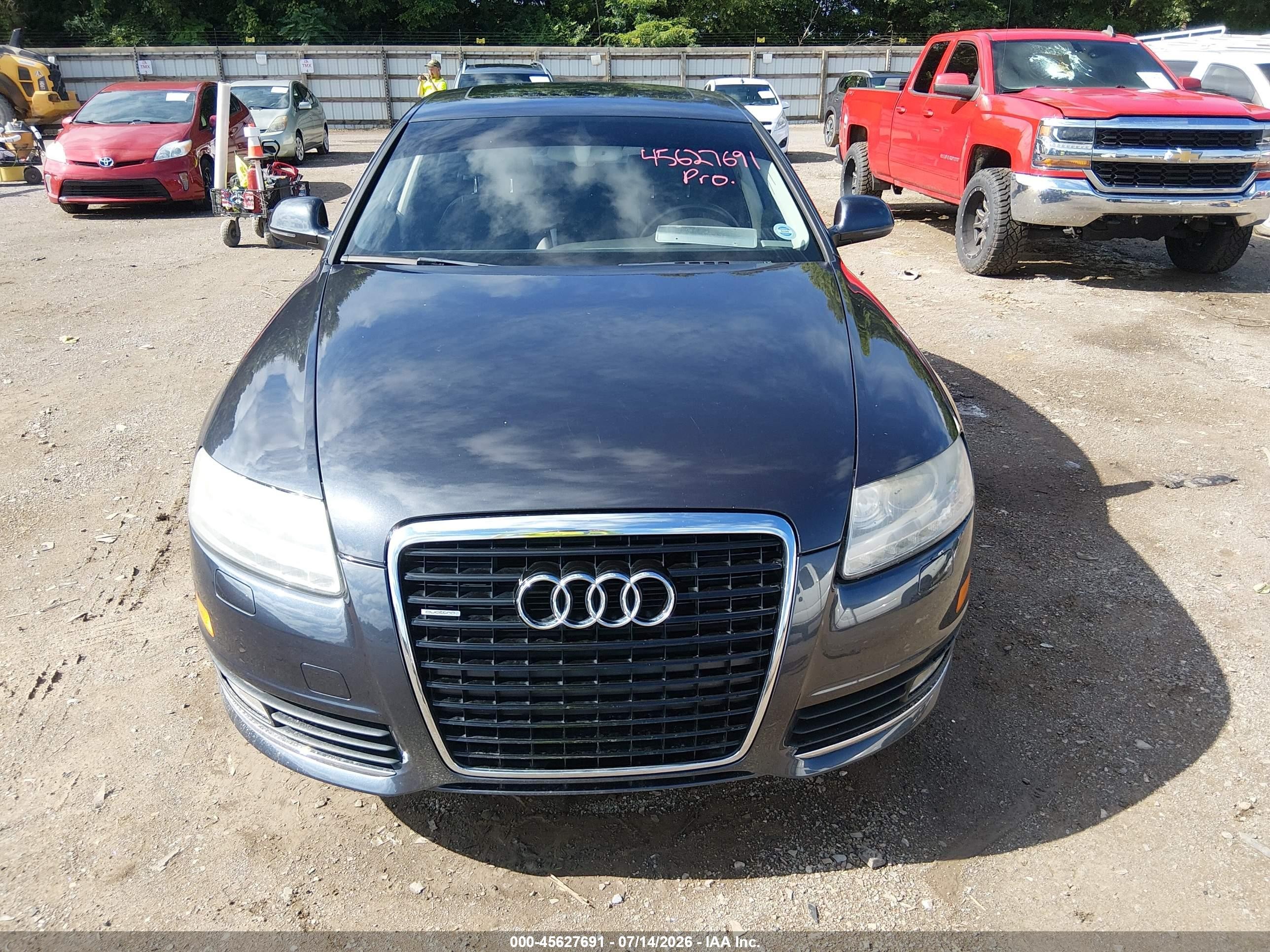 2010 Audi A6 3.0 Premium Silver vin: WAUKGAFB8AN023126