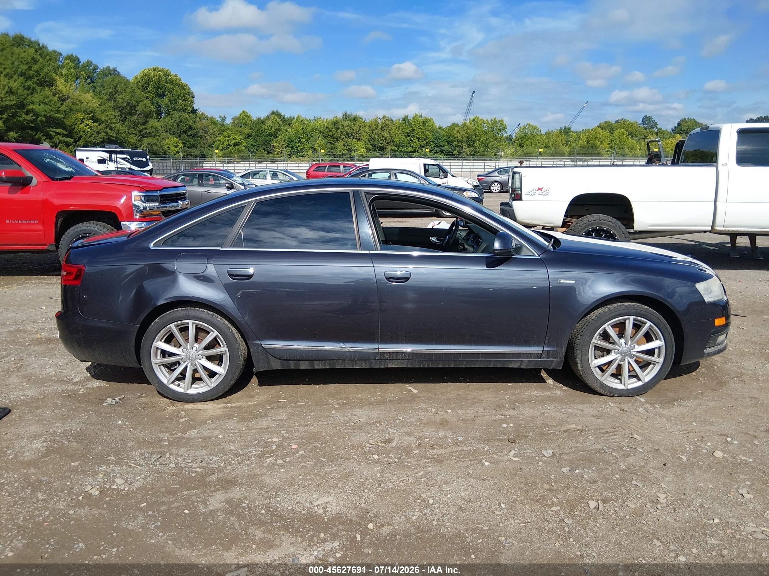 2010 Audi A6 3.0 Premium Silver vin: WAUKGAFB8AN023126