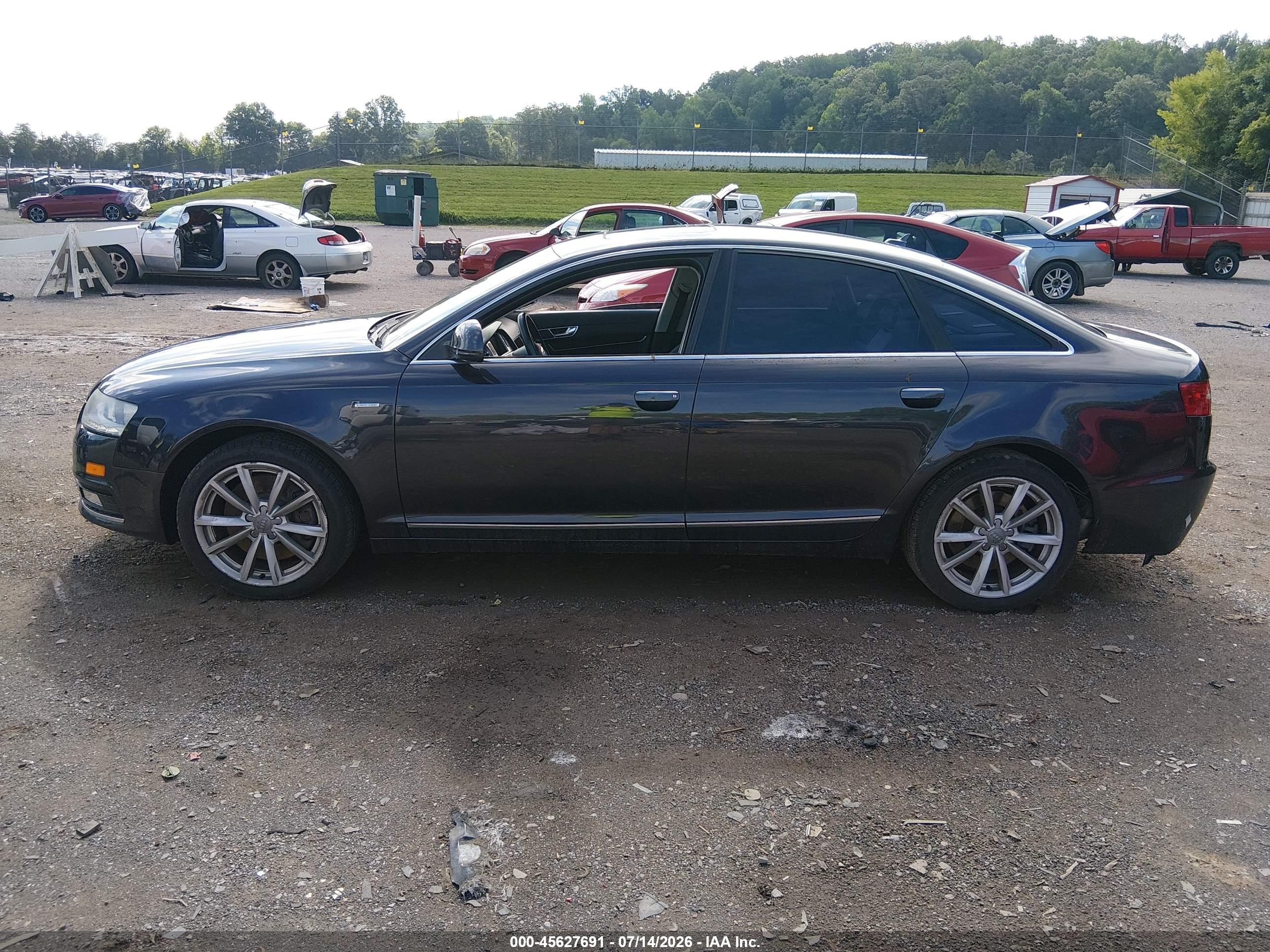 2010 Audi A6 3.0 Premium Silver vin: WAUKGAFB8AN023126