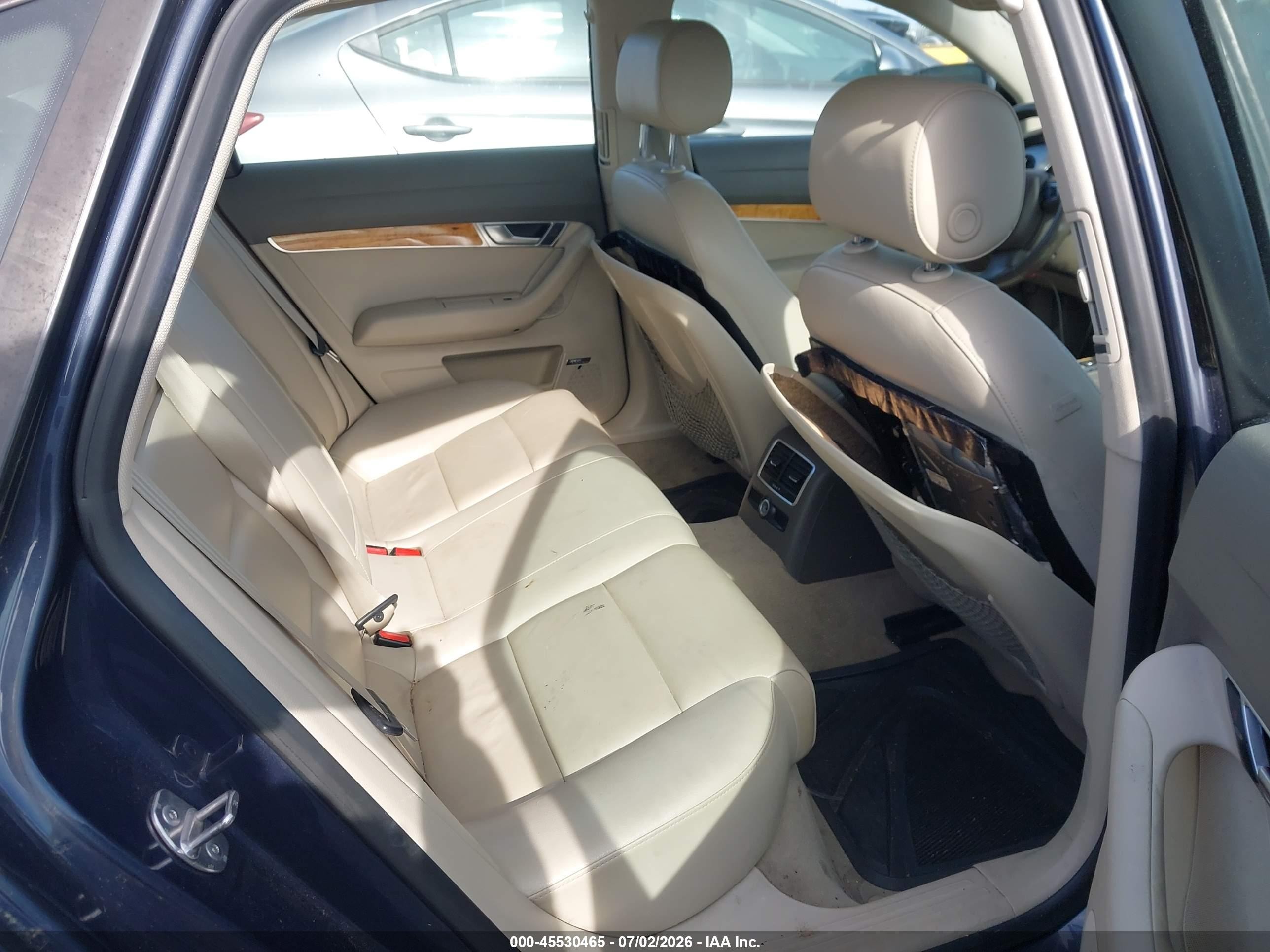 2011 Audi A6 3.0 Premium Dark Blue vin: WAUKGAFB8BN033639