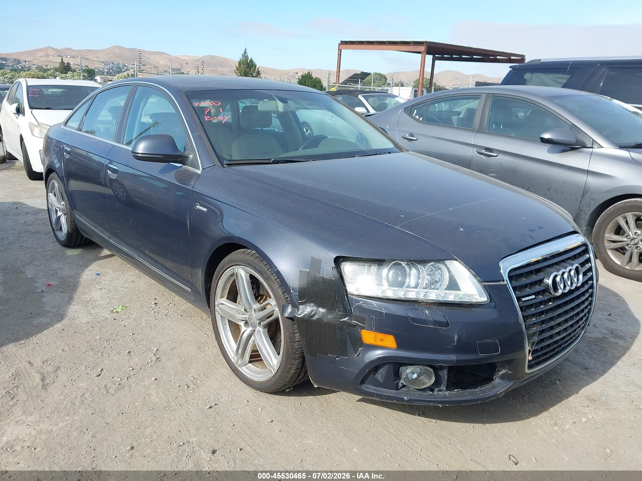 2011 Audi A6 3.0 Premium Dark Blue vin: WAUKGAFB8BN033639