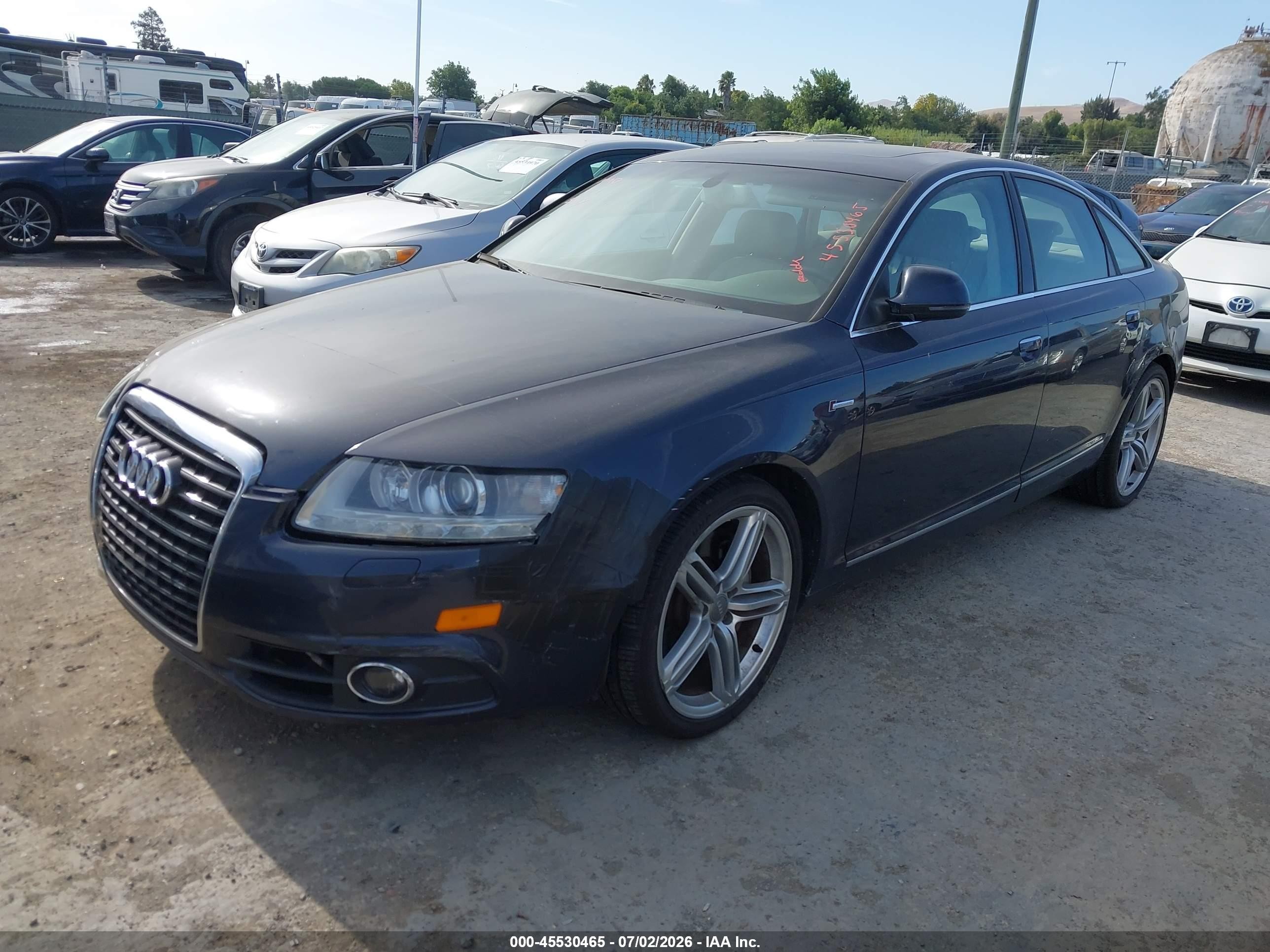 2011 Audi A6 3.0 Premium Dark Blue vin: WAUKGAFB8BN033639