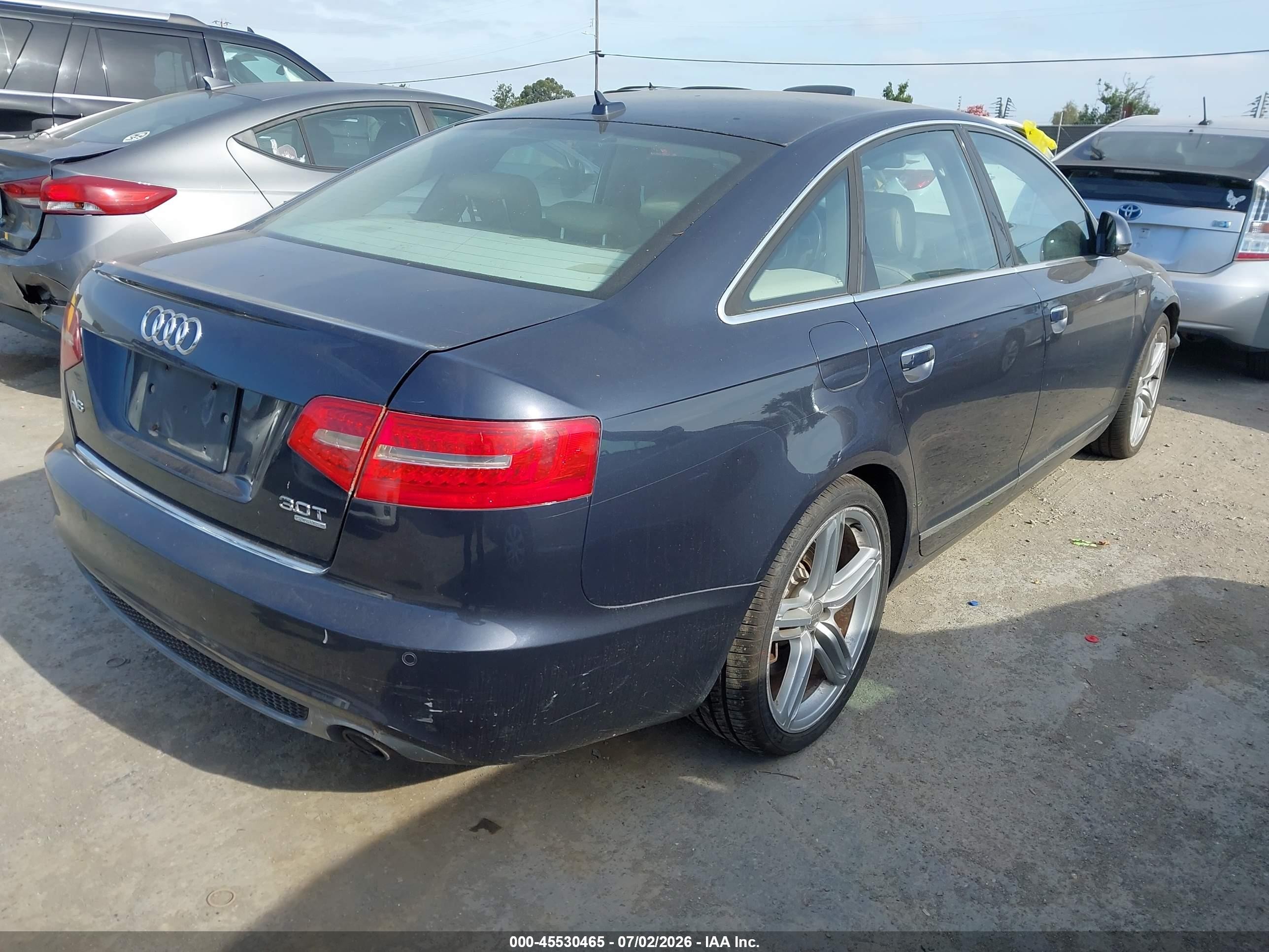 2011 Audi A6 3.0 Premium Dark Blue vin: WAUKGAFB8BN033639