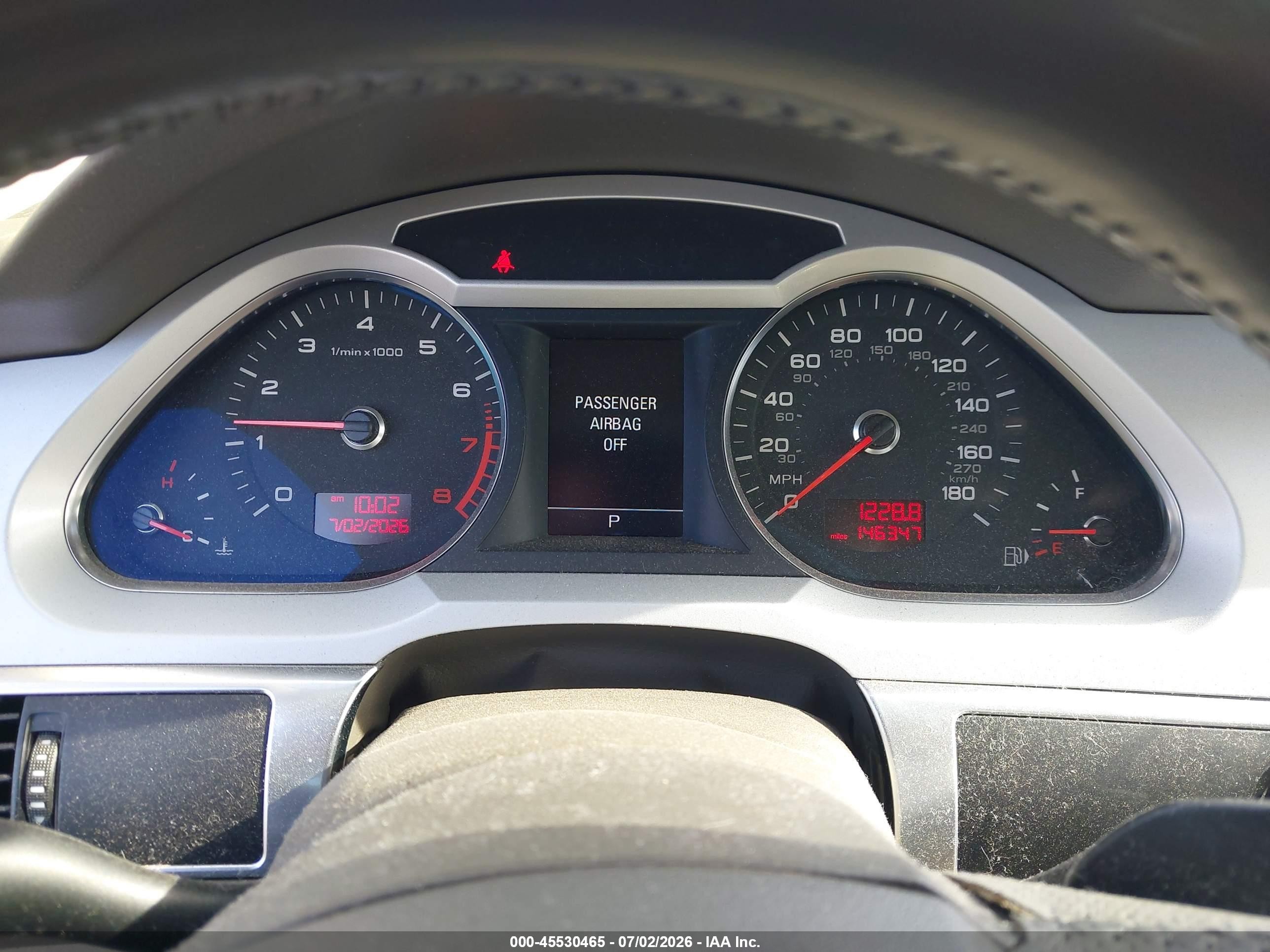 2011 Audi A6 3.0 Premium Dark Blue vin: WAUKGAFB8BN033639