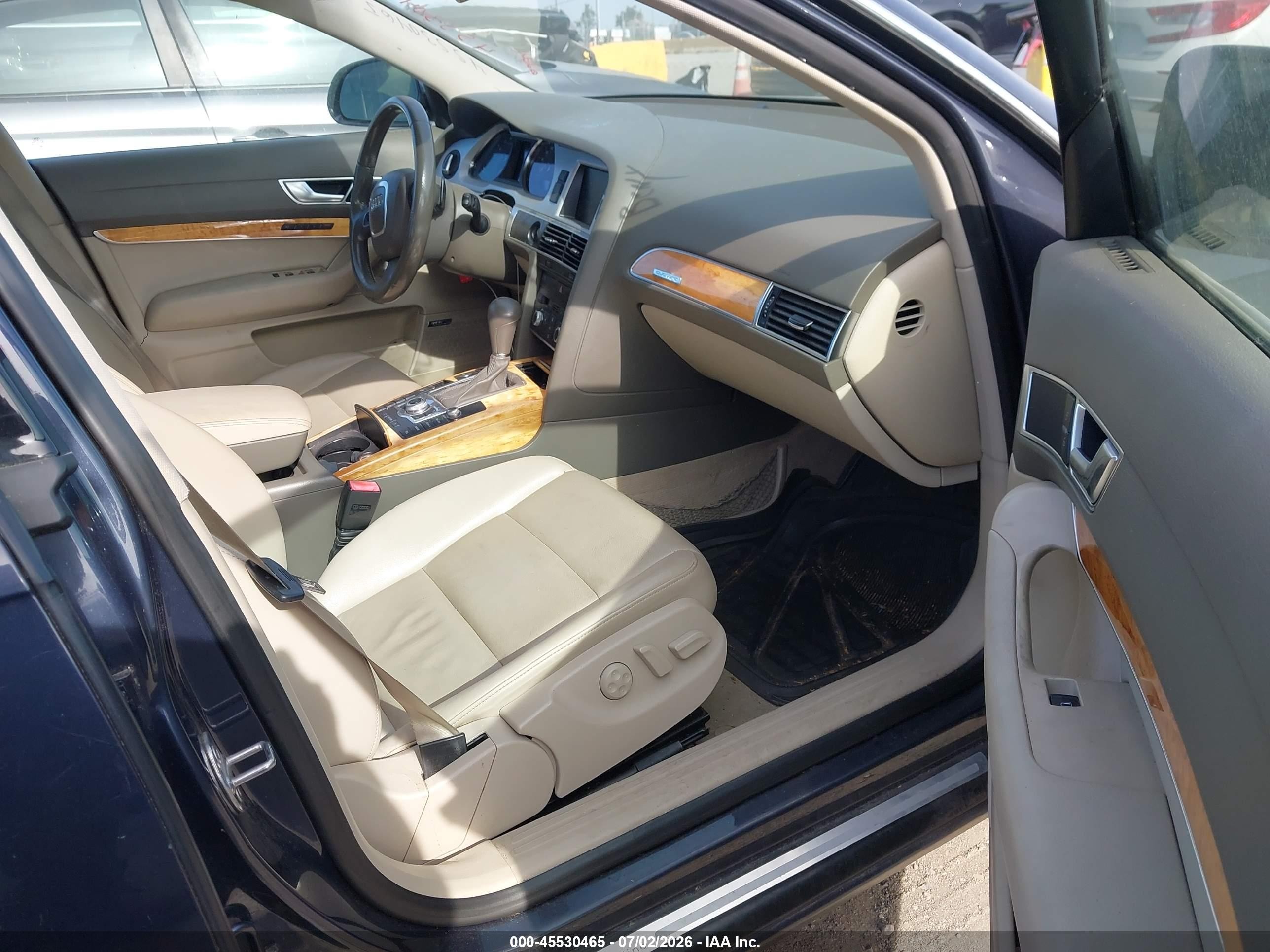 2011 Audi A6 3.0 Premium Dark Blue vin: WAUKGAFB8BN033639