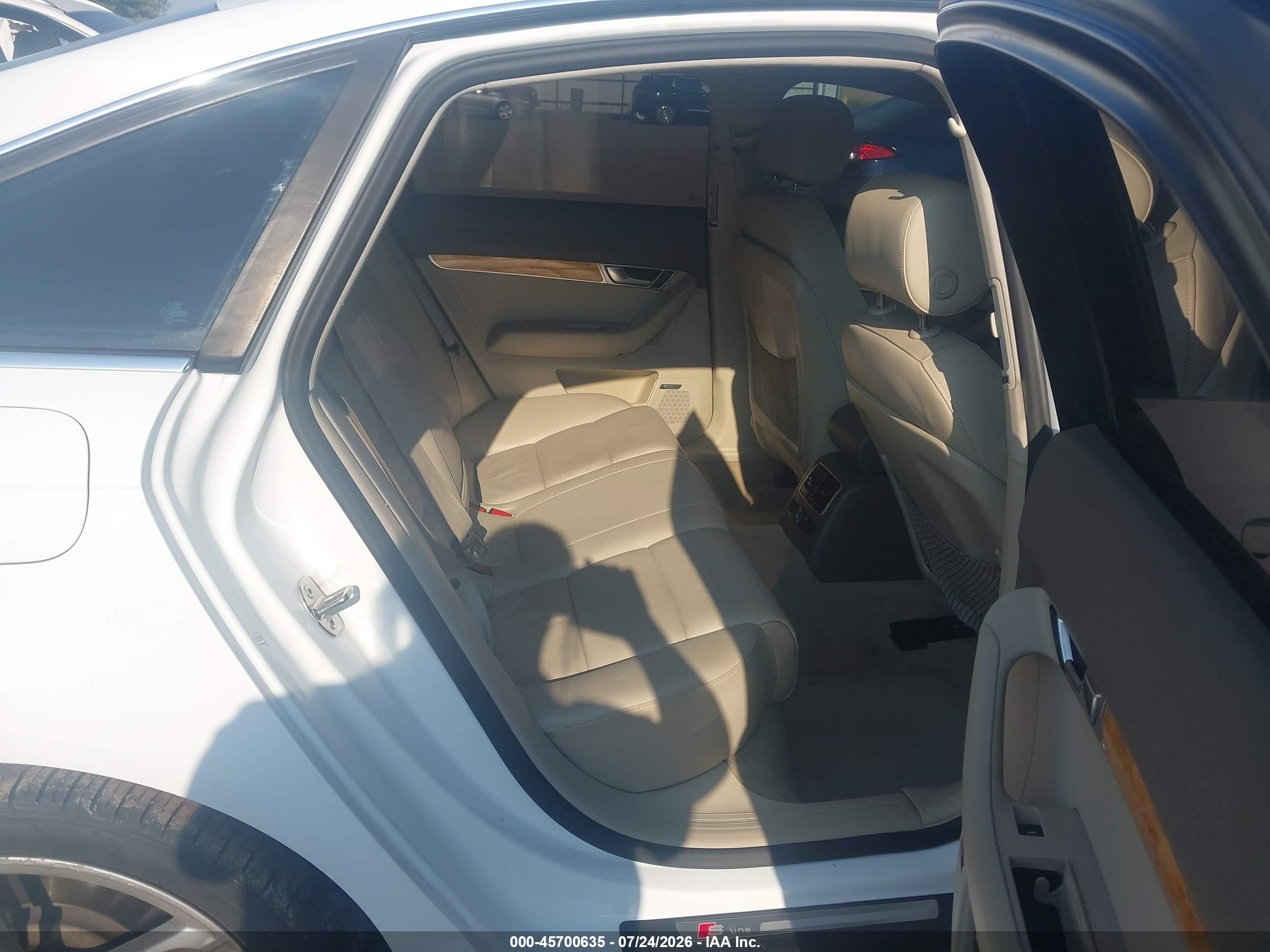 2011 Audi A6 3.0 Premium White vin: WAUKGAFB8BN051364