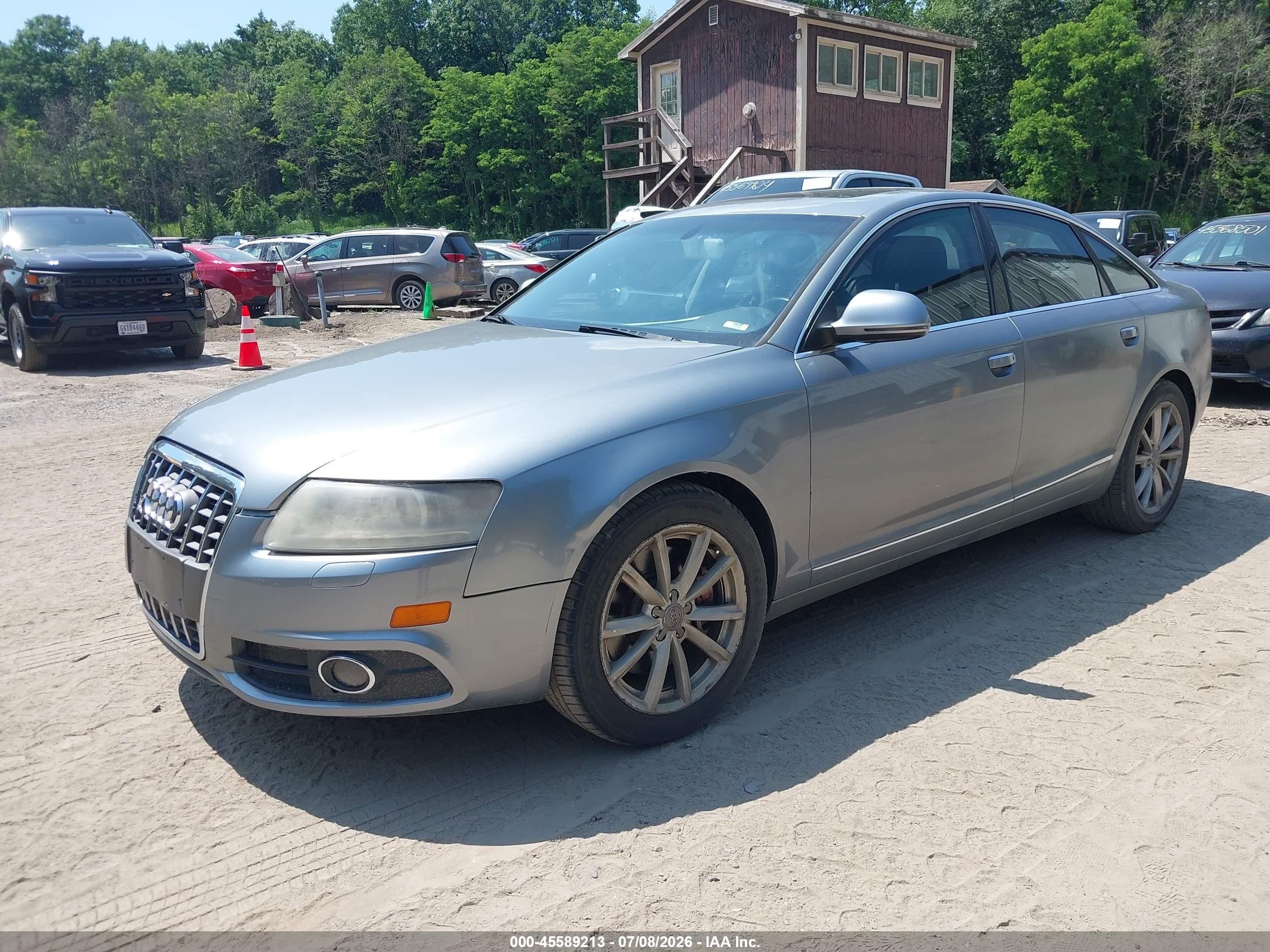 2011 Audi A6 3.0 Premium Light Blue vin: WAUKGAFB9BN010919