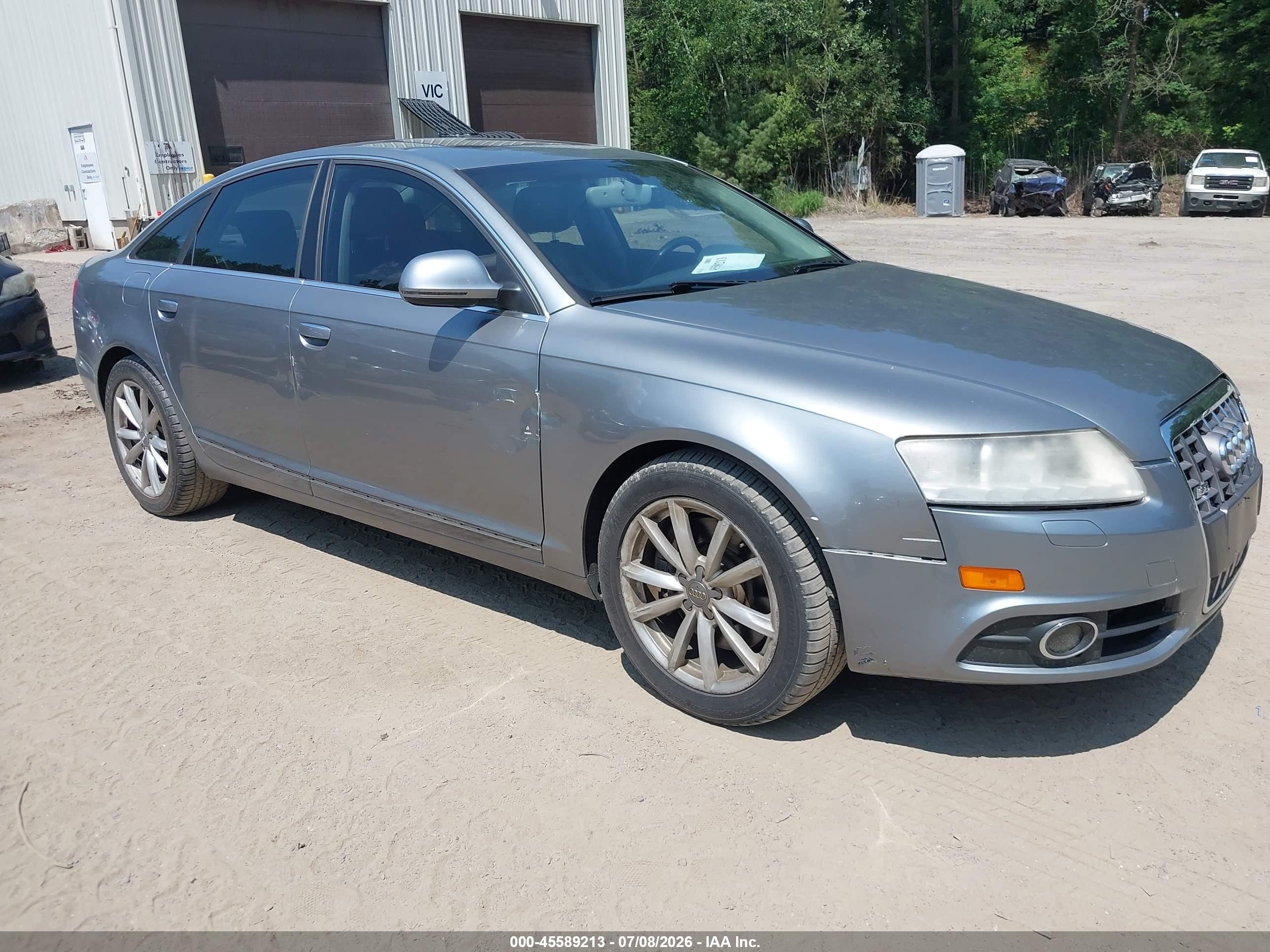 2011 Audi A6 3.0 Premium Light Blue vin: WAUKGAFB9BN010919