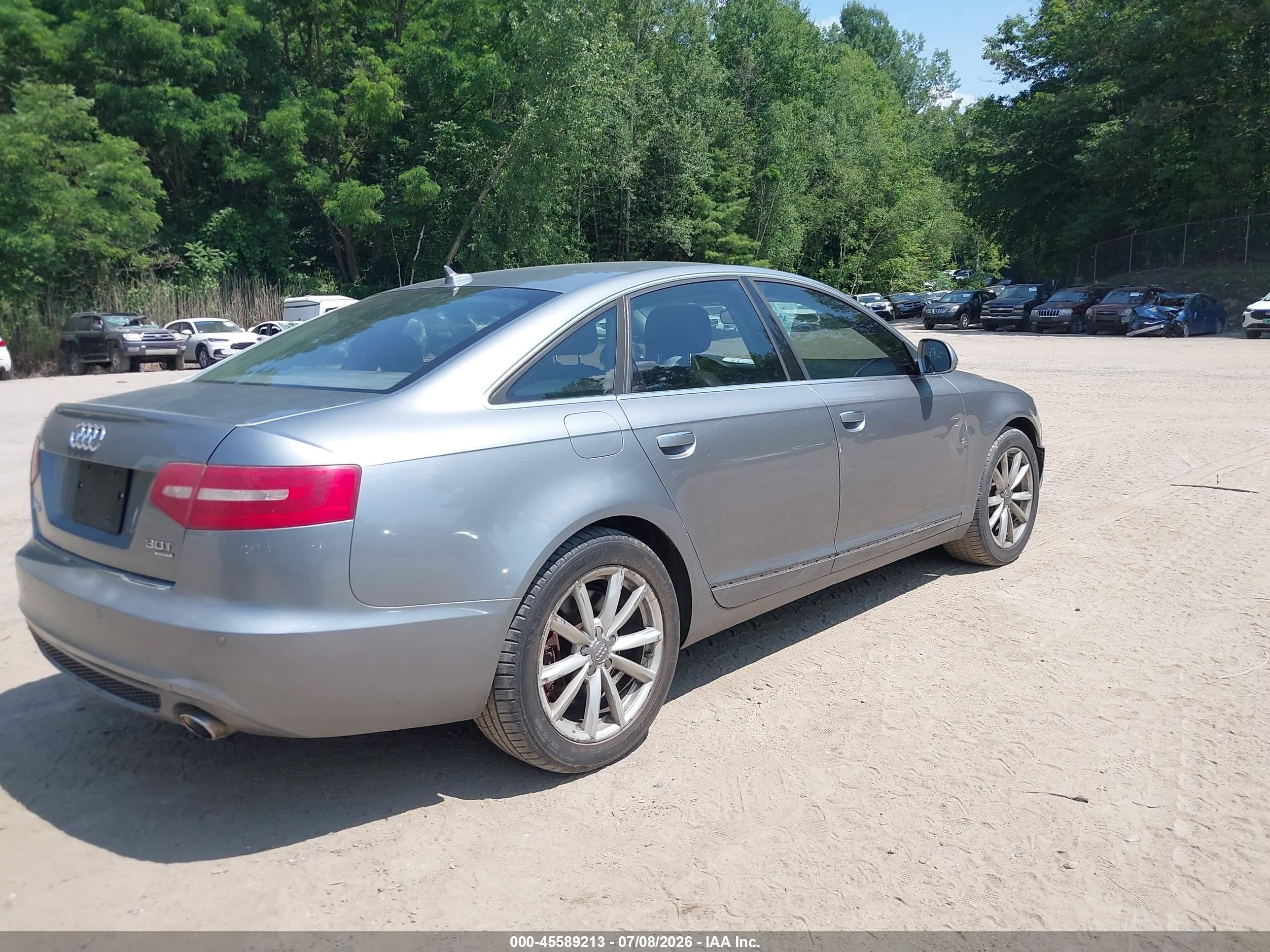 2011 Audi A6 3.0 Premium Light Blue vin: WAUKGAFB9BN010919