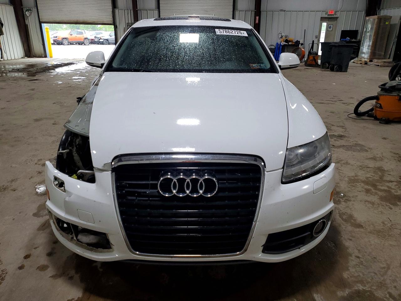 2011 Audi A6 Prestige White vin: WAUKGAFB9BN011455
