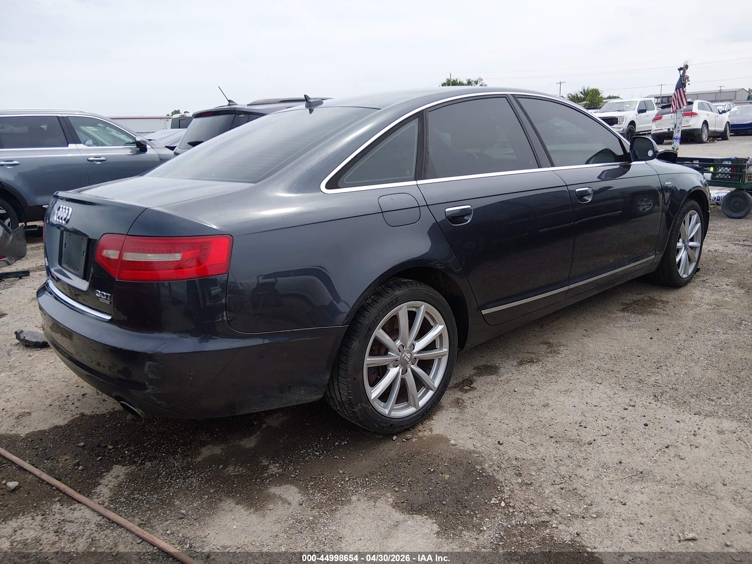 2010 Audi A6 3.0 Premium Gray vin: WAUKGAFBXAN082775