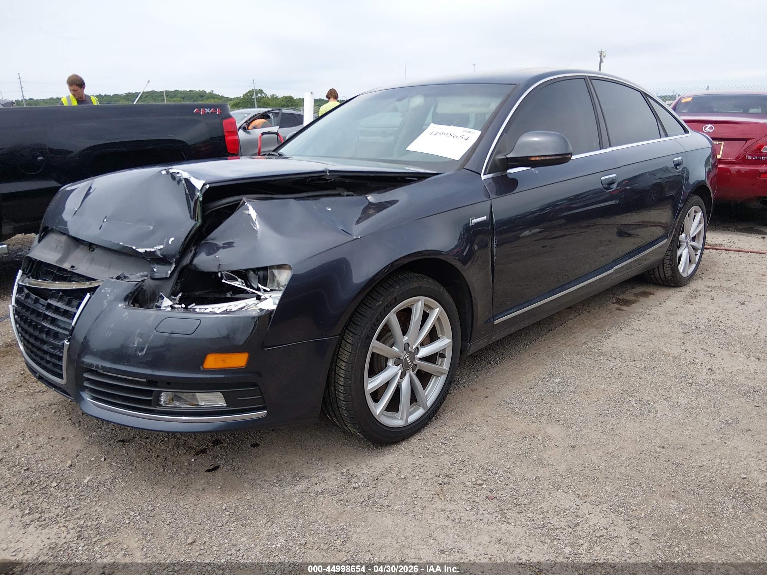 2010 Audi A6 3.0 Premium Gray vin: WAUKGAFBXAN082775