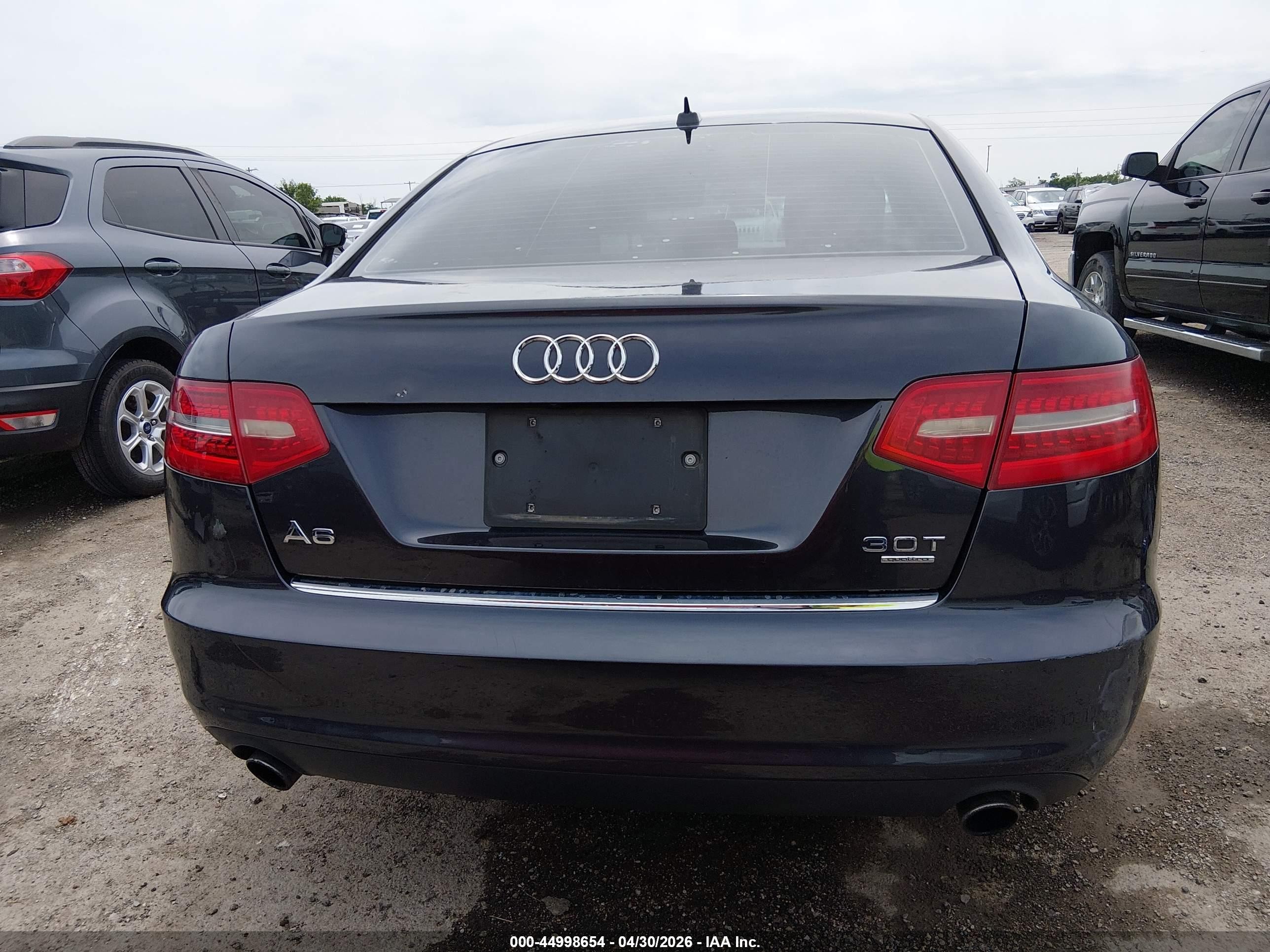 2010 Audi A6 3.0 Premium Gray vin: WAUKGAFBXAN082775