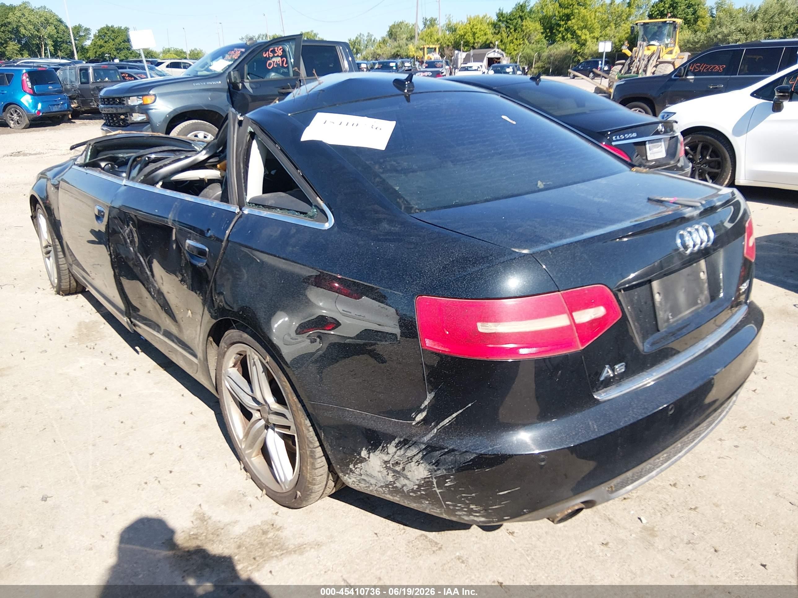 2011 Audi A6 3.0 Premium Black vin: WAUKGAFBXBN019855