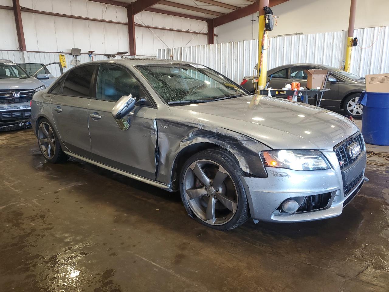 2011 Audi S4 Prestige Silver vin: WAUKGAFL0BA121665