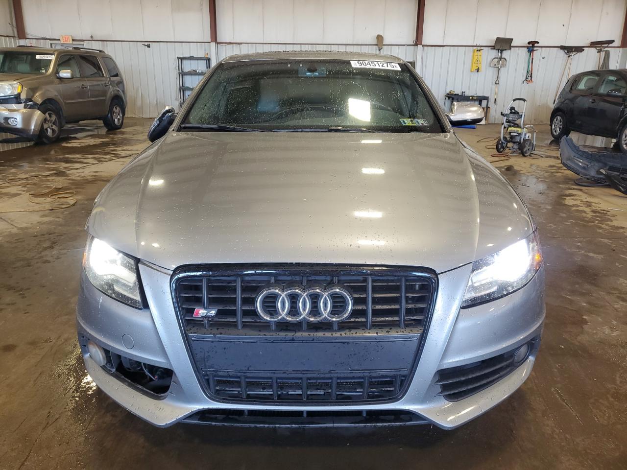 2011 Audi S4 Prestige Silver vin: WAUKGAFL0BA121665