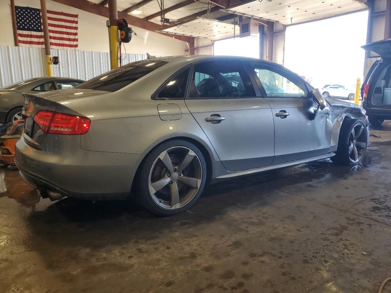2011 Audi S4 Prestige Silver vin: WAUKGAFL0BA121665