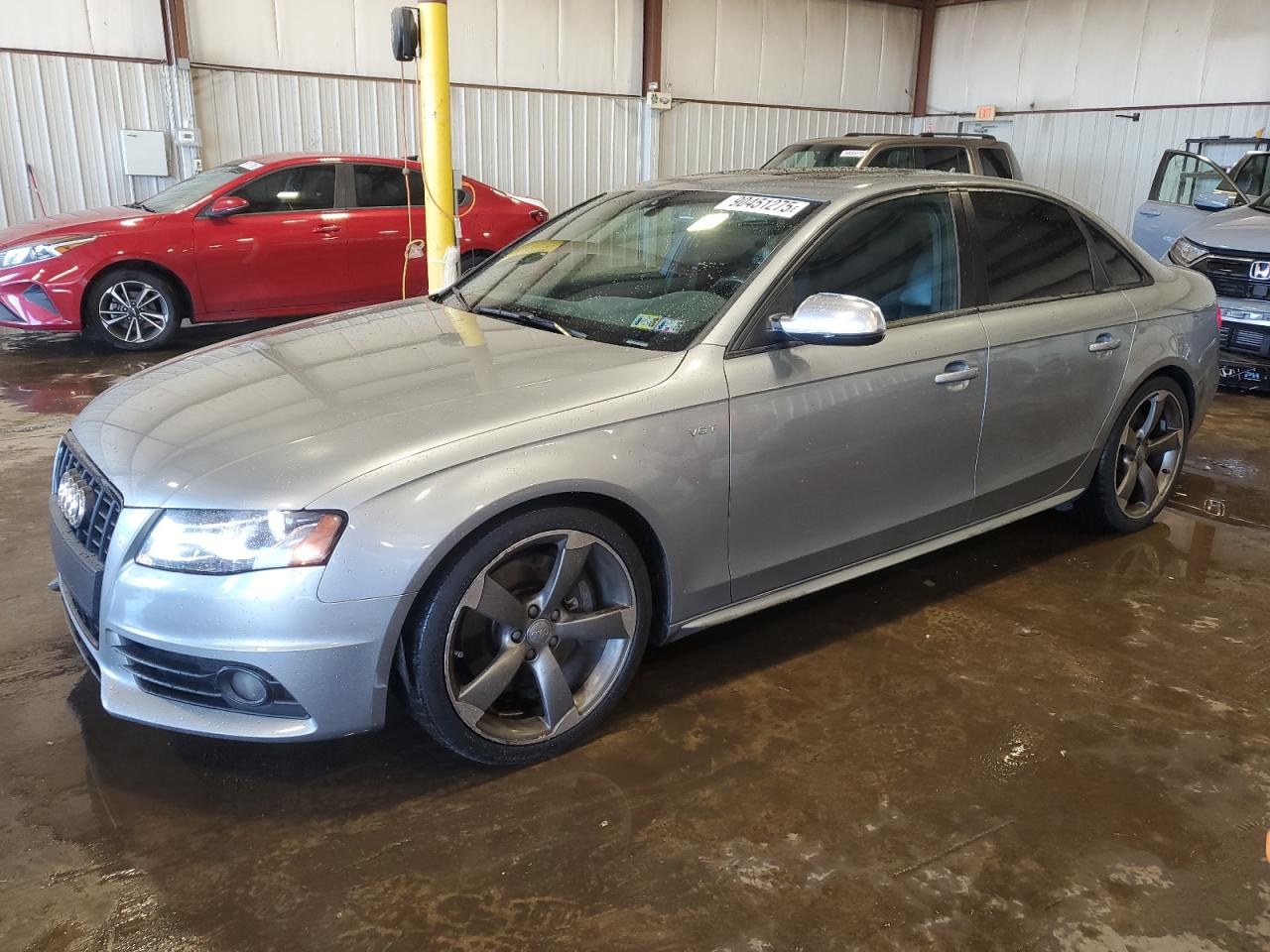 2011 Audi S4 Prestige Silver vin: WAUKGAFL0BA121665