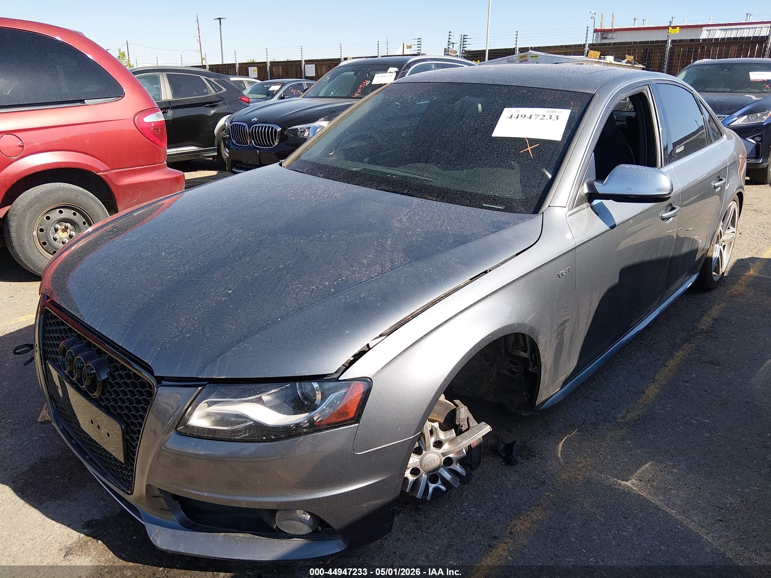2012 Audi S4 3.0 Premium Plus Silver vin: WAUKGAFL0CA026198